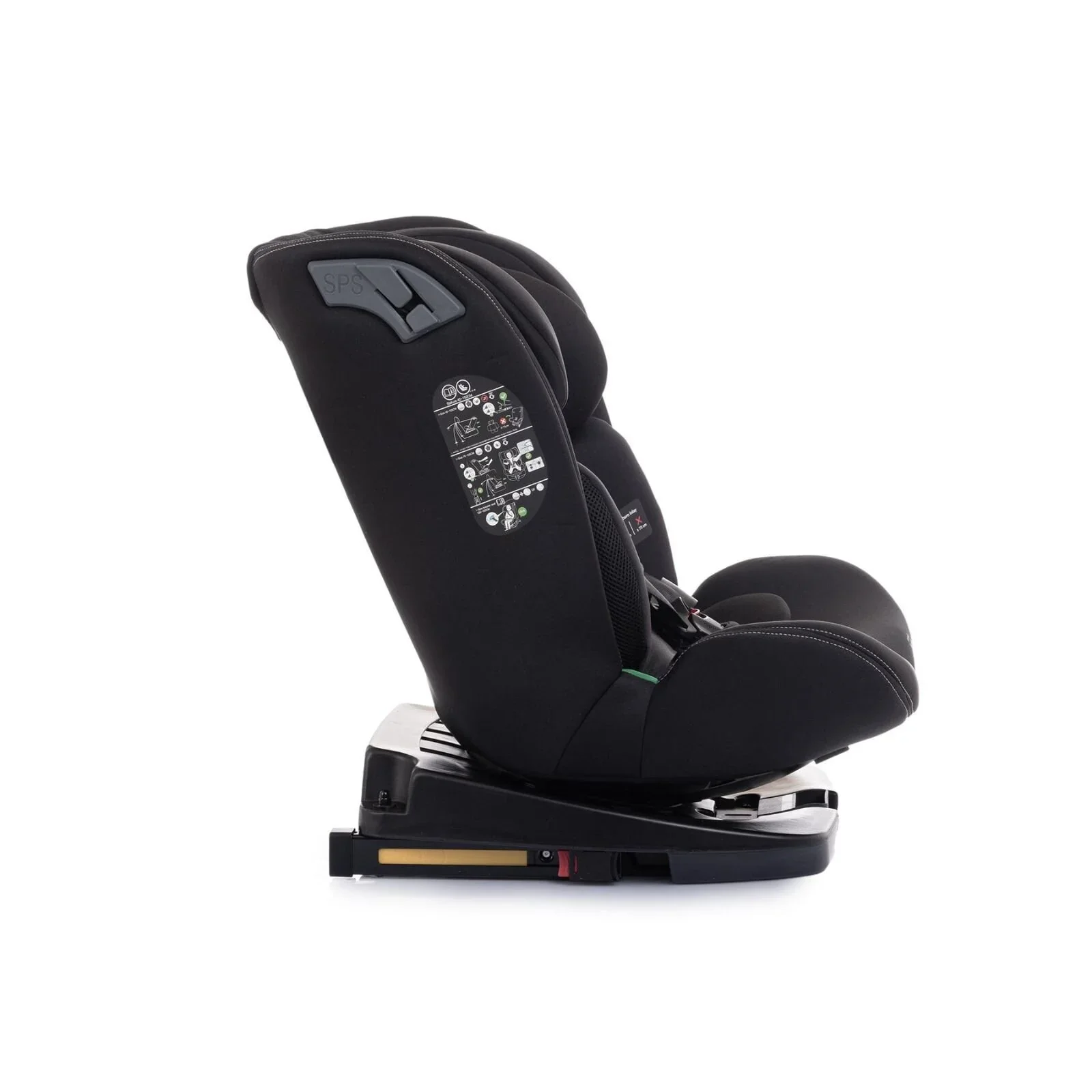 baby plus Pixi i-Size Group 0+/1/2/3 (Birth to 12 Years) Car Seat - Black - Image 15