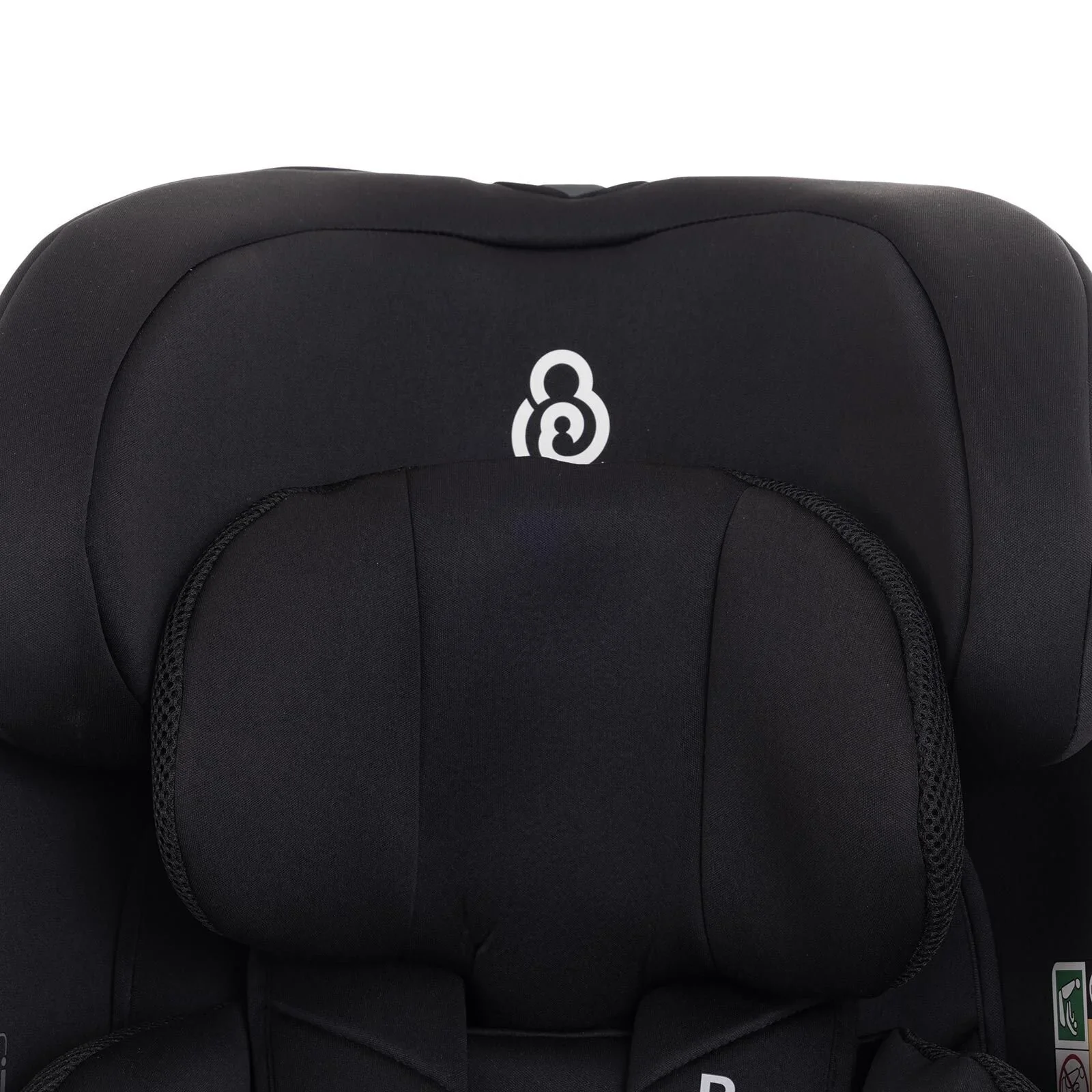 baby plus Pixi i-Size Group 0+/1/2/3 (Birth to 12 Years) Car Seat - Black - Image 25