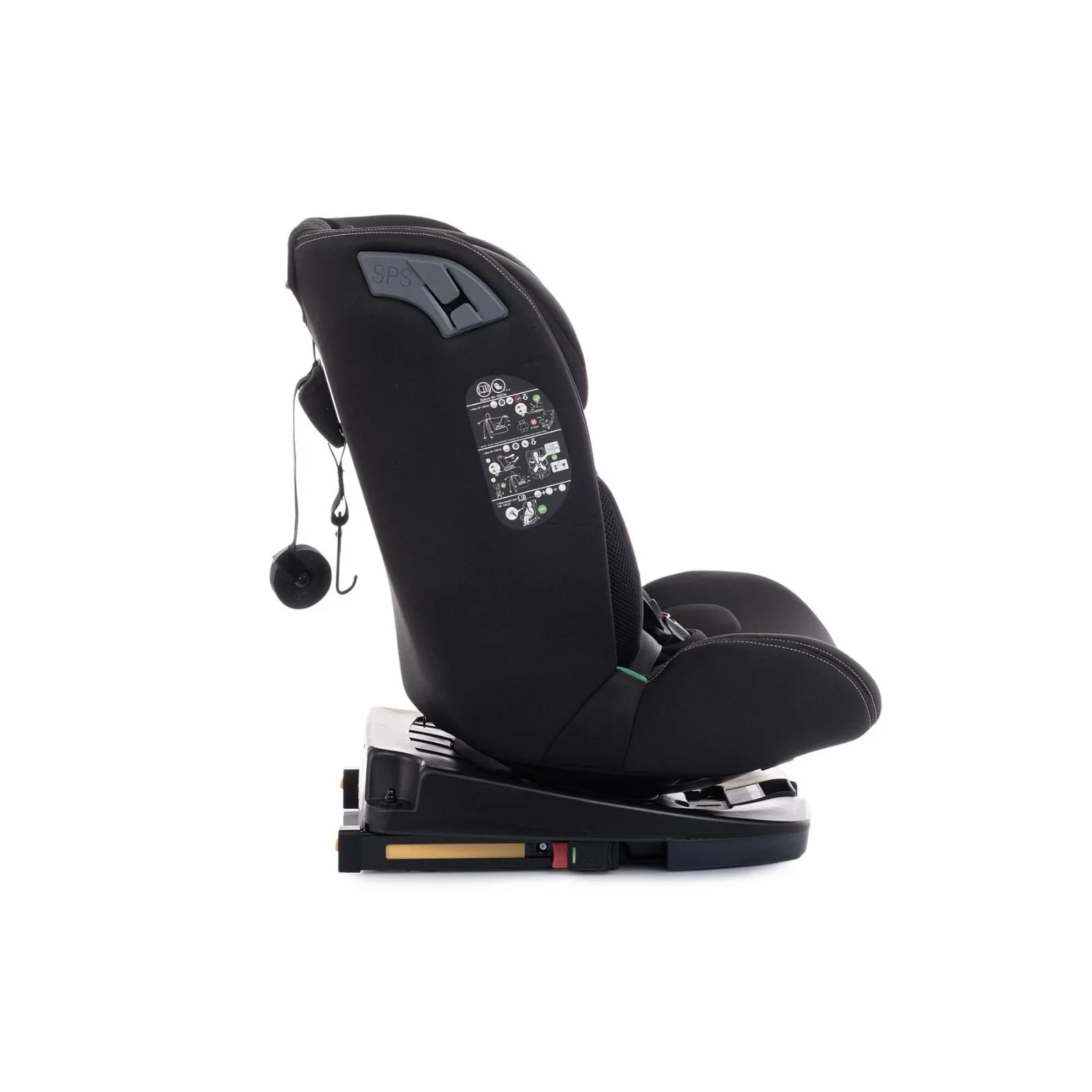 baby plus Pixi i-Size Group 0+/1/2/3 (Birth to 12 Years) Car Seat - Black - Image 5
