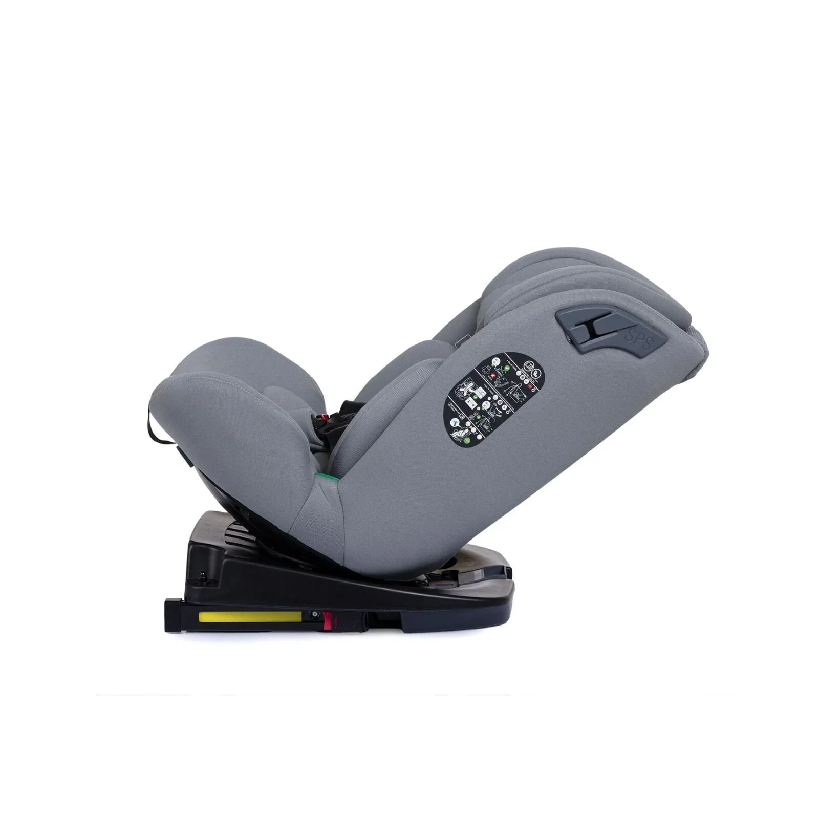 baby plus Pixi i-Size Group 0+/1/2/3 (Birth to 12 Years) Car Seat - Grey - Image 10