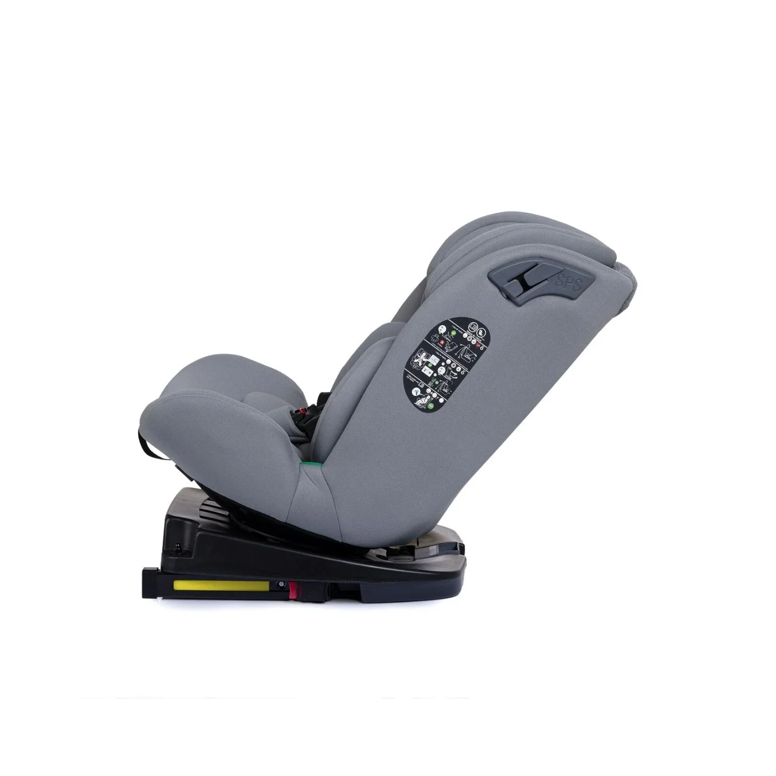 baby plus Pixi i-Size Group 0+/1/2/3 (Birth to 12 Years) Car Seat - Grey - Image 11