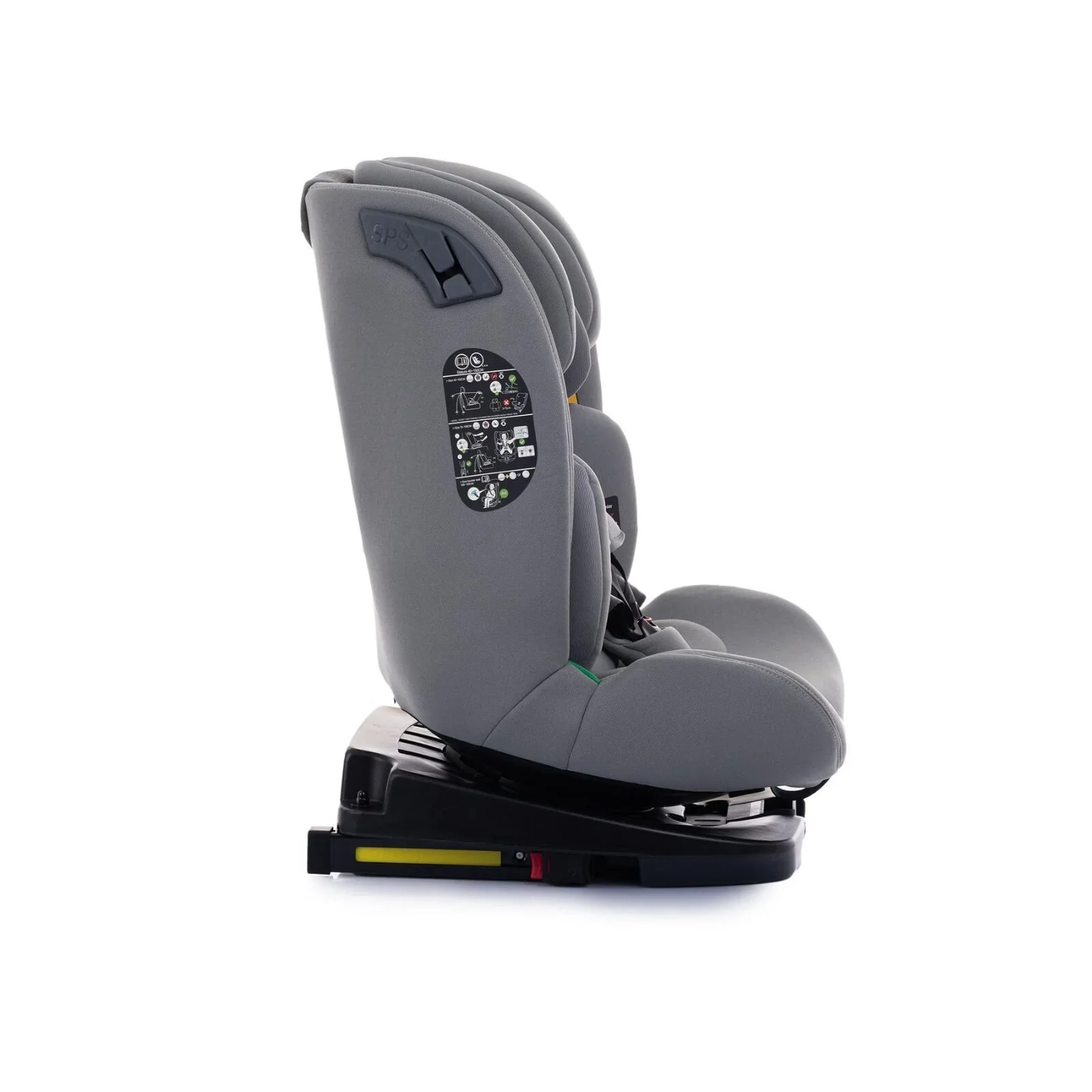 baby plus Pixi i-Size Group 0+/1/2/3 (Birth to 12 Years) Car Seat - Grey - Image 12