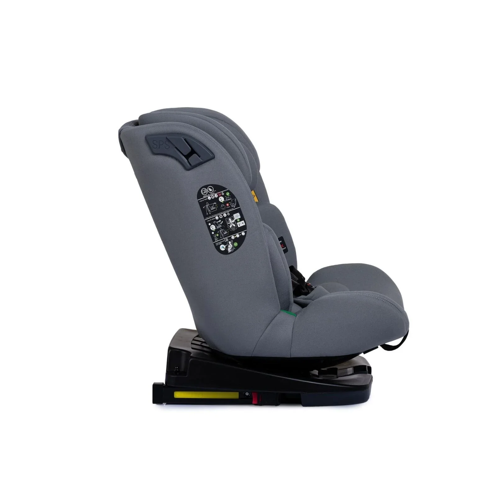 baby plus Pixi i-Size Group 0+/1/2/3 (Birth to 12 Years) Car Seat - Grey - Image 13