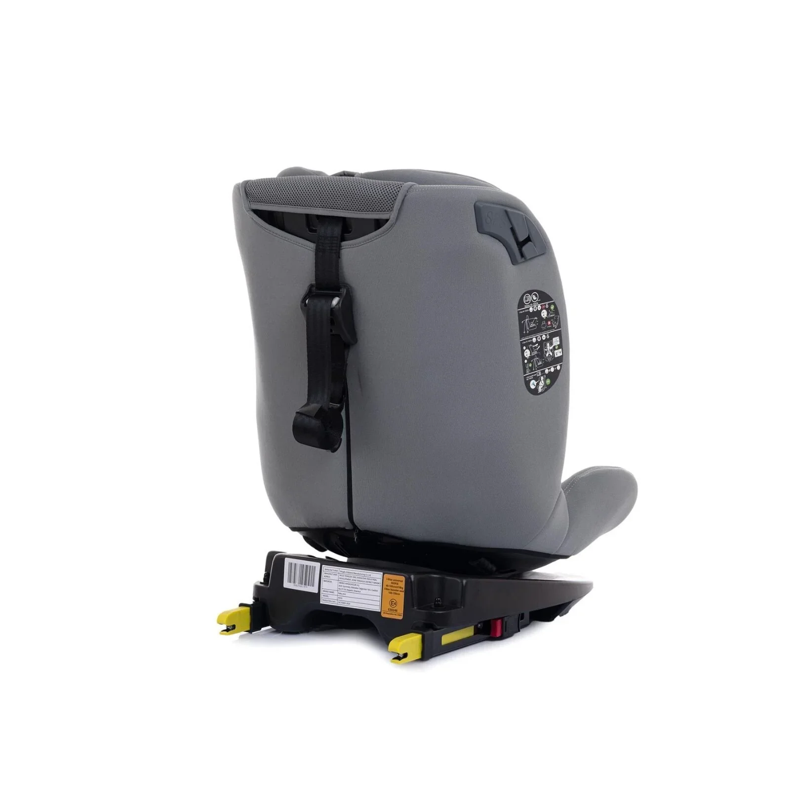 baby plus Pixi i-Size Group 0+/1/2/3 (Birth to 12 Years) Car Seat - Grey - Image 14