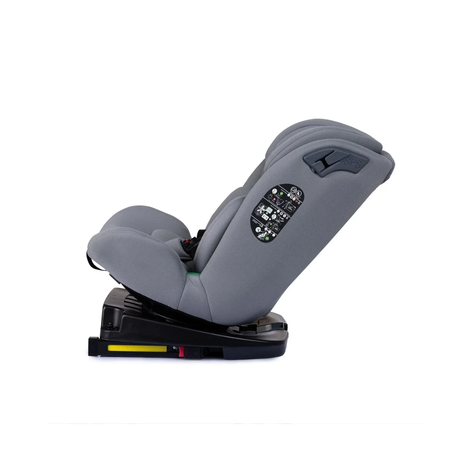 baby plus Pixi i-Size Group 0+/1/2/3 (Birth to 12 Years) Car Seat - Grey - Image 9