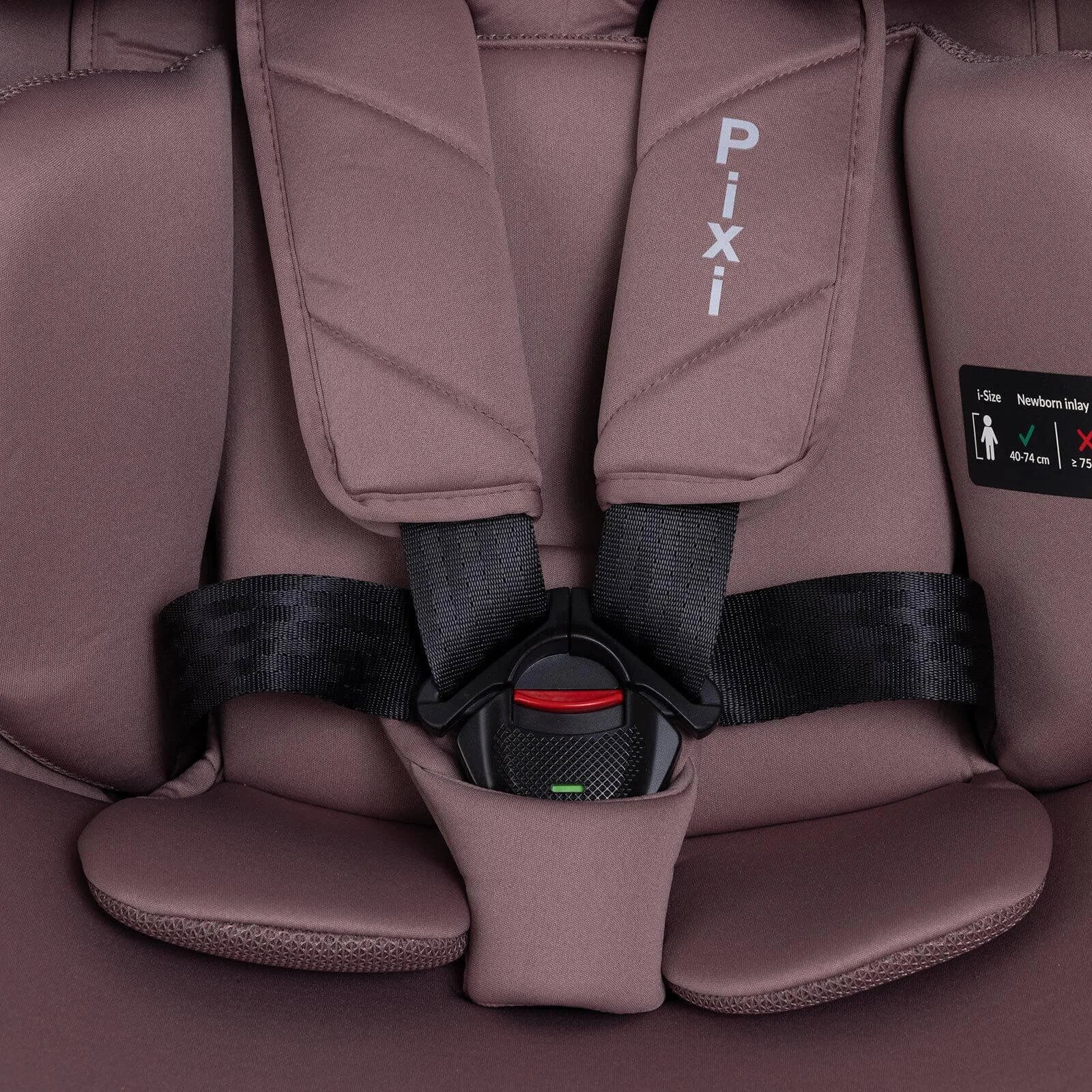 baby plus Pixi i-Size Group 0+/1/2/3 (Birth to 12 Years) Car Seat - Pink - Image 23