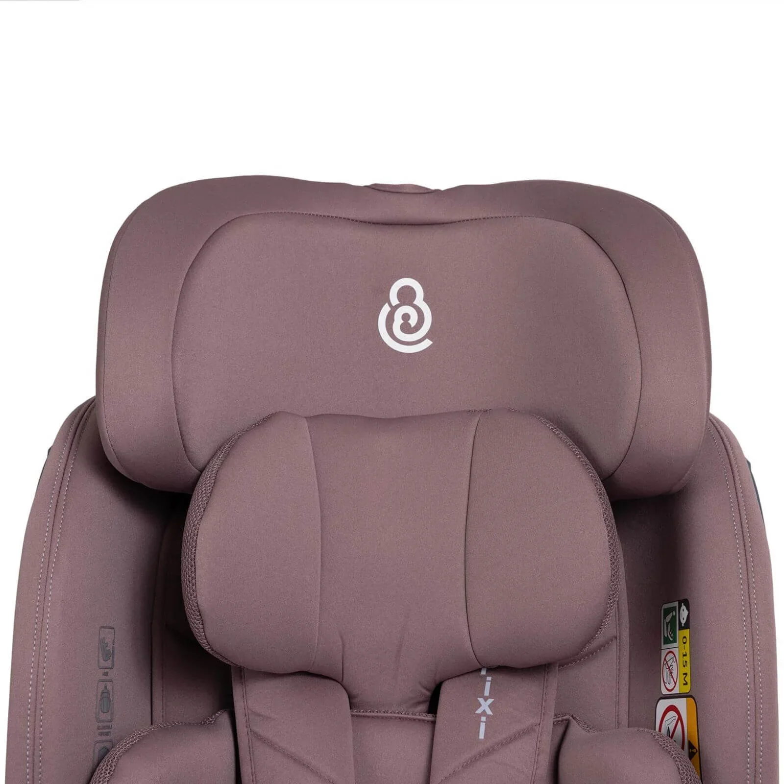baby plus Pixi i-Size Group 0+/1/2/3 (Birth to 12 Years) Car Seat - Pink - Image 24