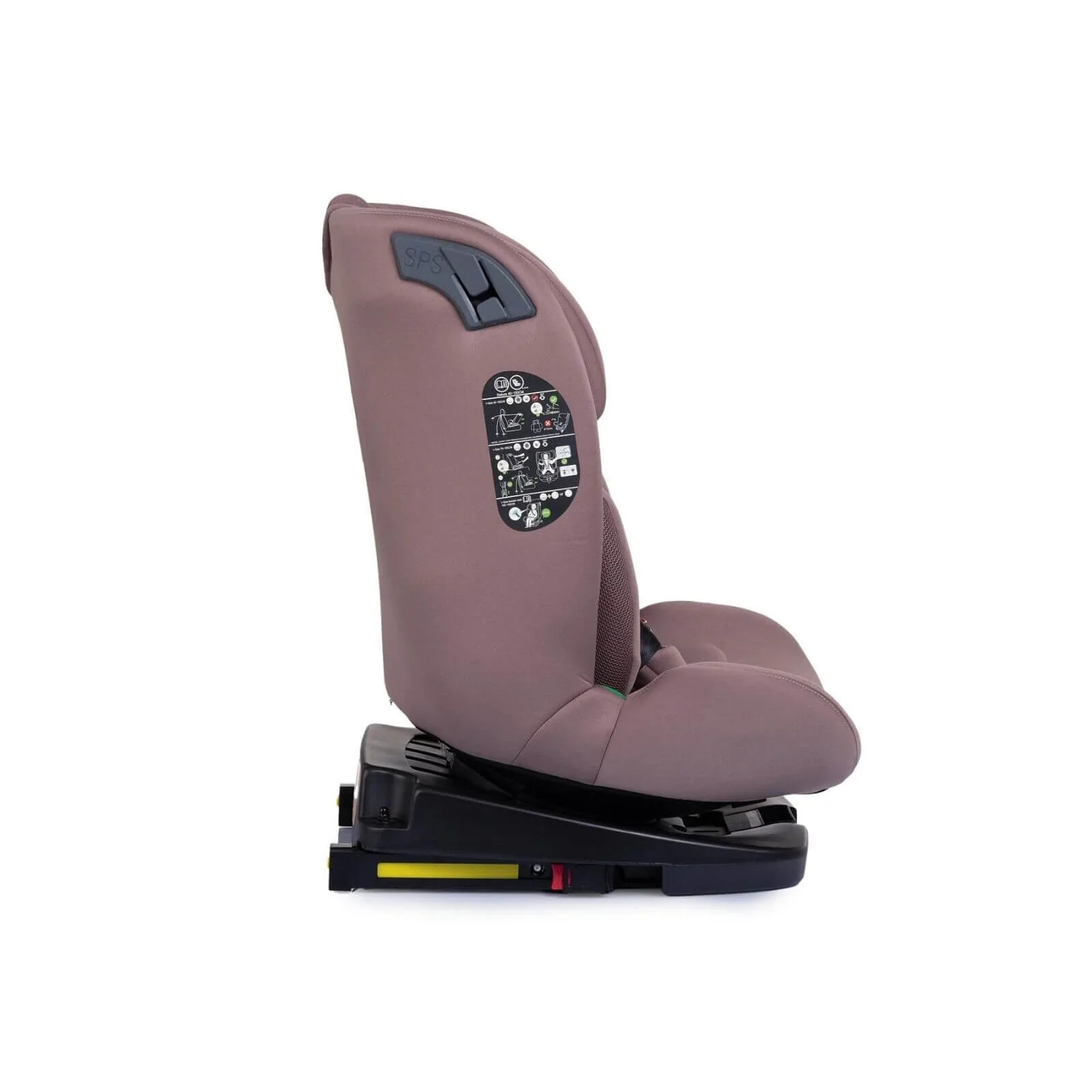 baby plus Pixi i-Size Group 0+/1/2/3 (Birth to 12 Years) Car Seat - Pink - Image 5