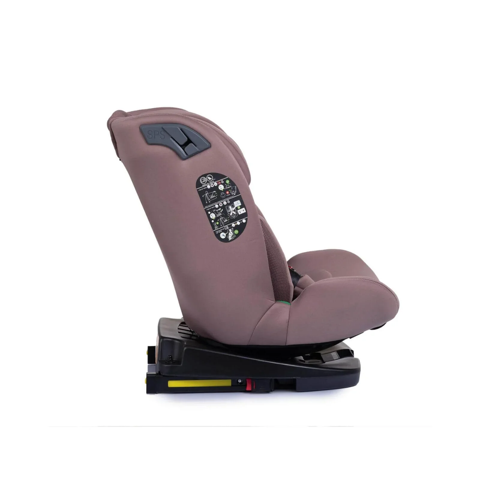 baby plus Pixi i-Size Group 0+/1/2/3 (Birth to 12 Years) Car Seat - Pink - Image 7