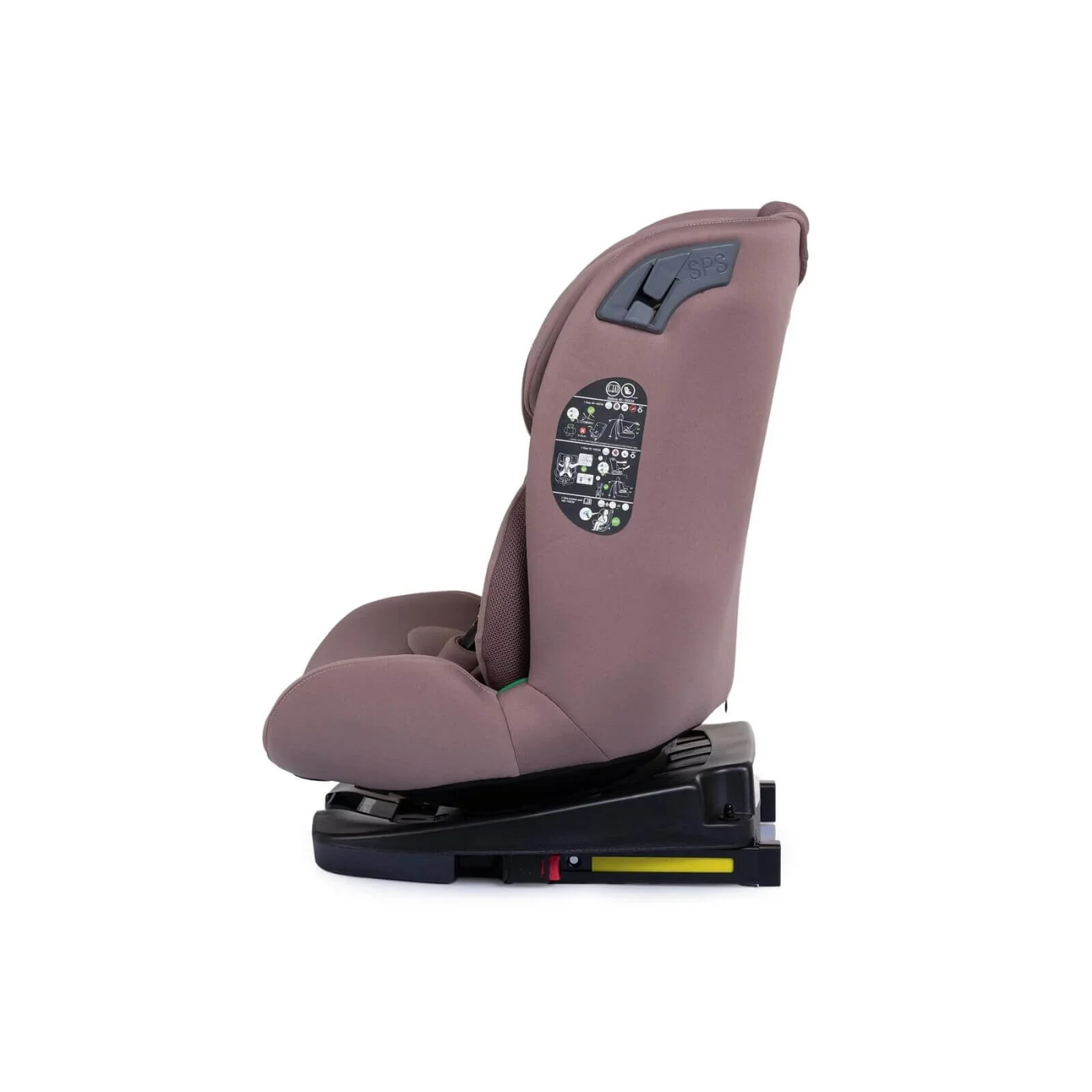 baby plus Pixi i-Size Group 0+/1/2/3 (Birth to 12 Years) Car Seat - Pink - Image 8