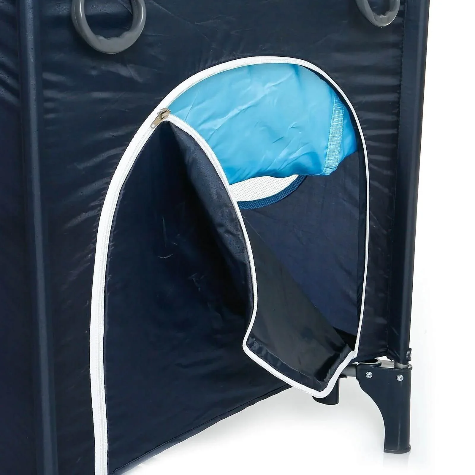 baby plus Play-Sleep Travel Cot - Ocean Blue - Image 10