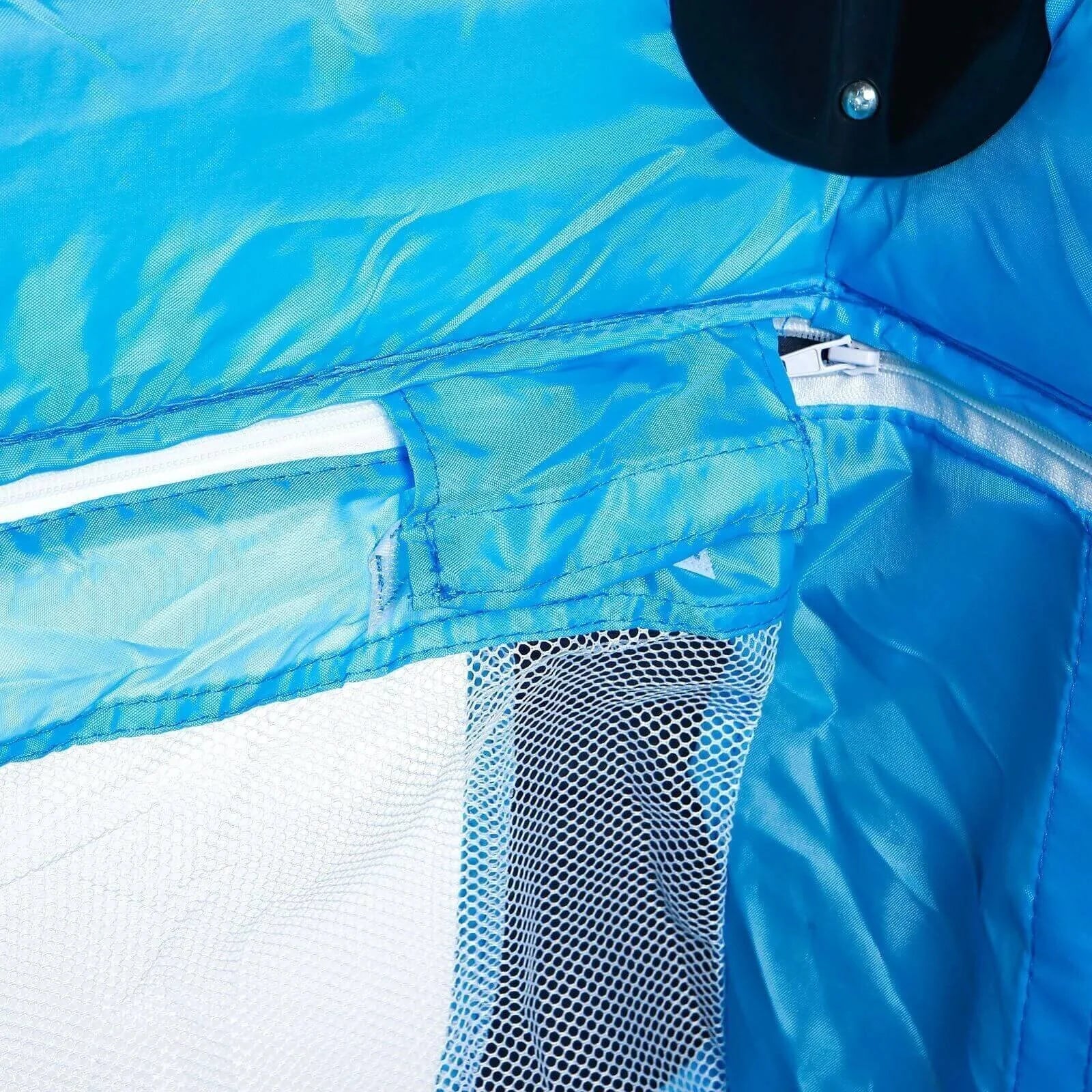 baby plus Play-Sleep Travel Cot - Ocean Blue - Image 13