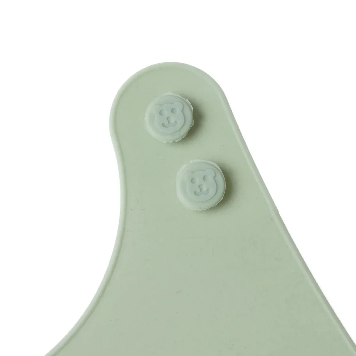 baby plus Silicone Bib - Green - Image 3