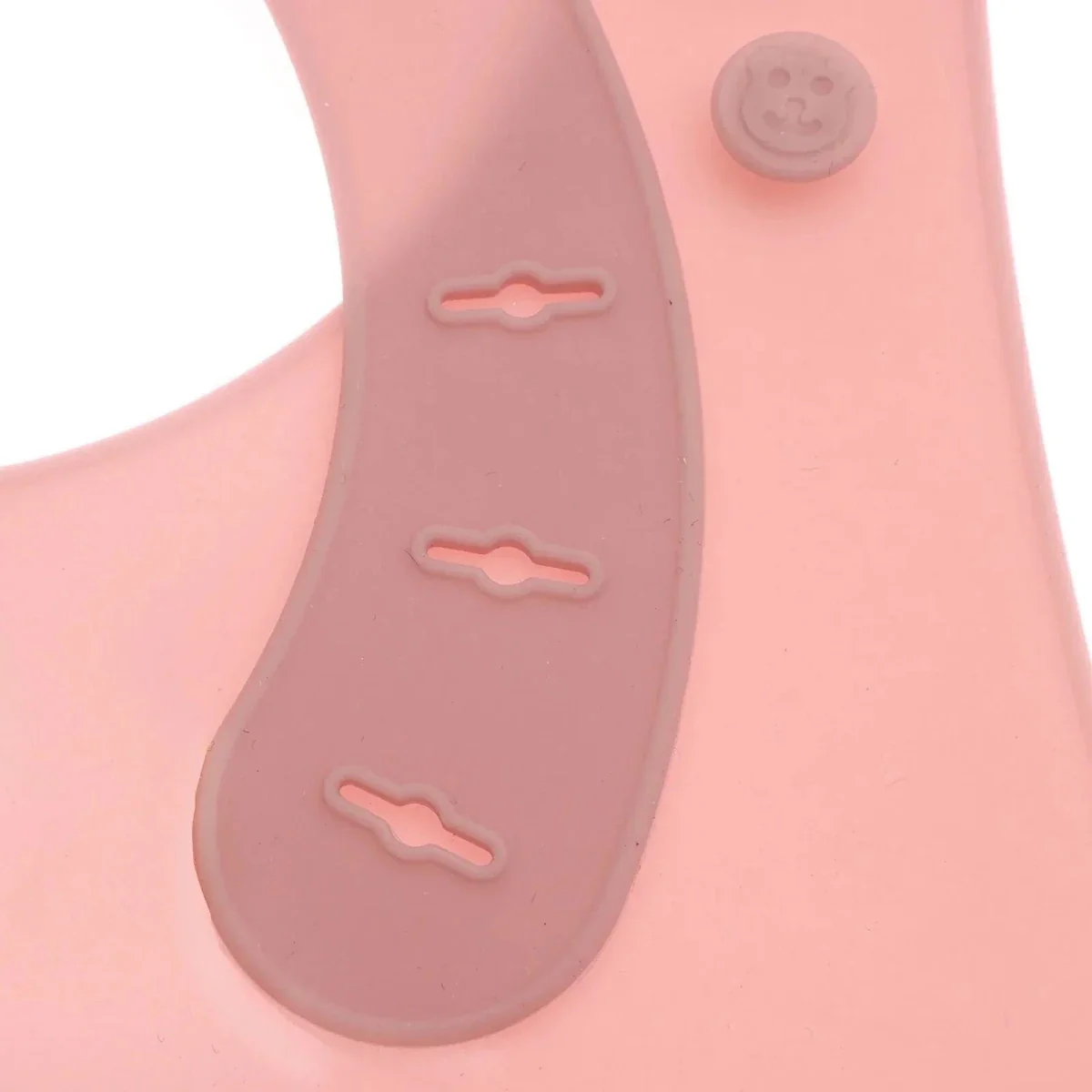 baby plus Silicone Bib - Lilac - Image 4