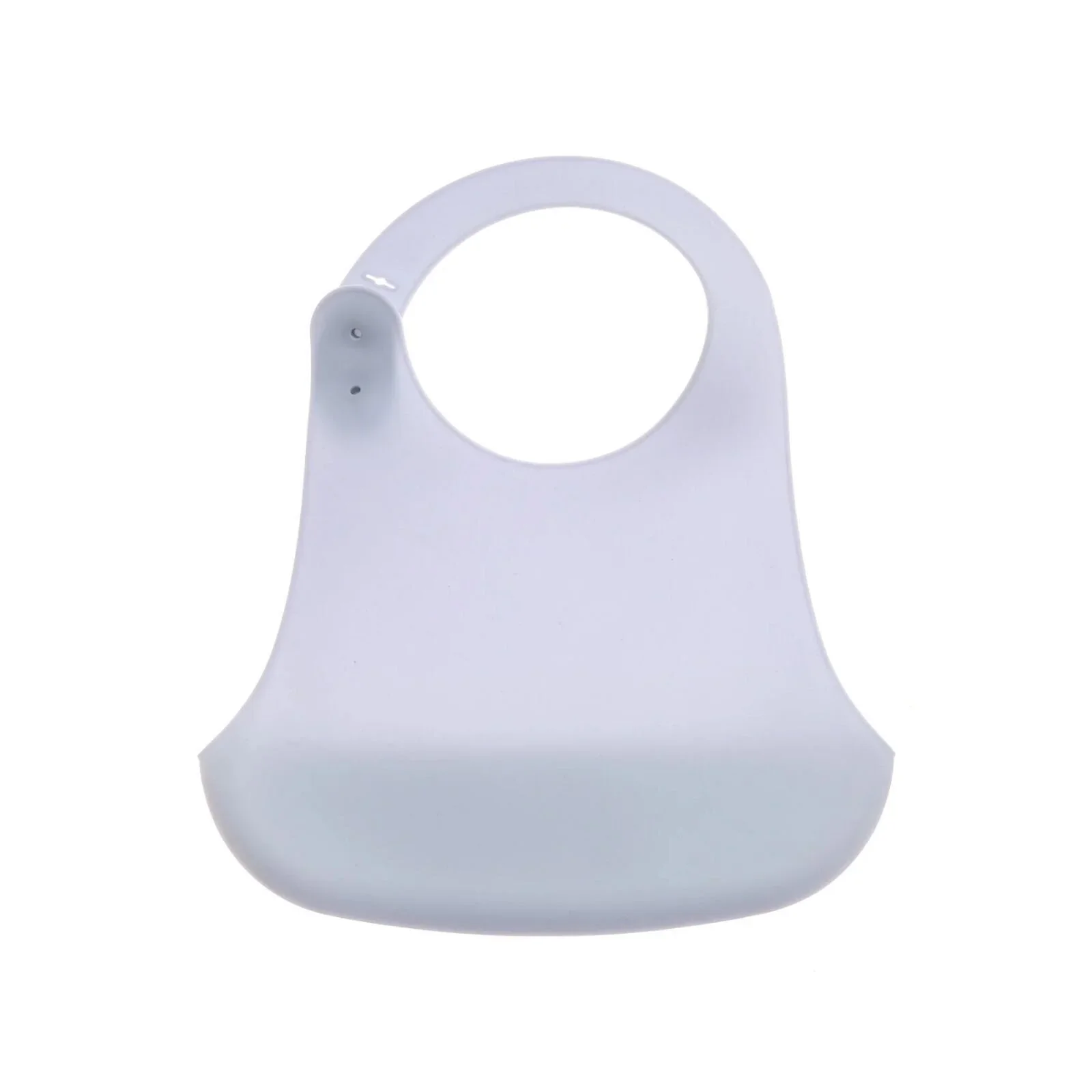 baby plus Silicone Bib - Powder Blue - Image 4