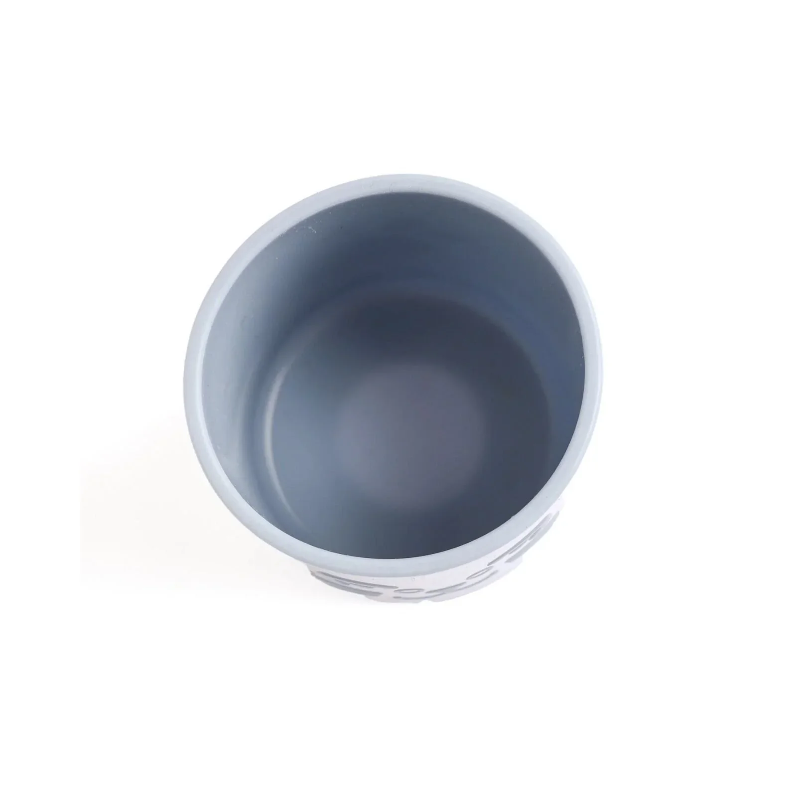 baby plus Silicone Open Training Cup 120ml - Powder Blue - Image 4