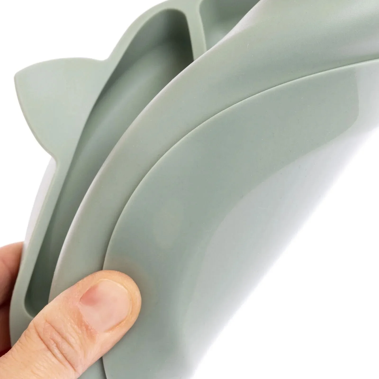 baby plus Silicone Suction Plate - Green - Image 4