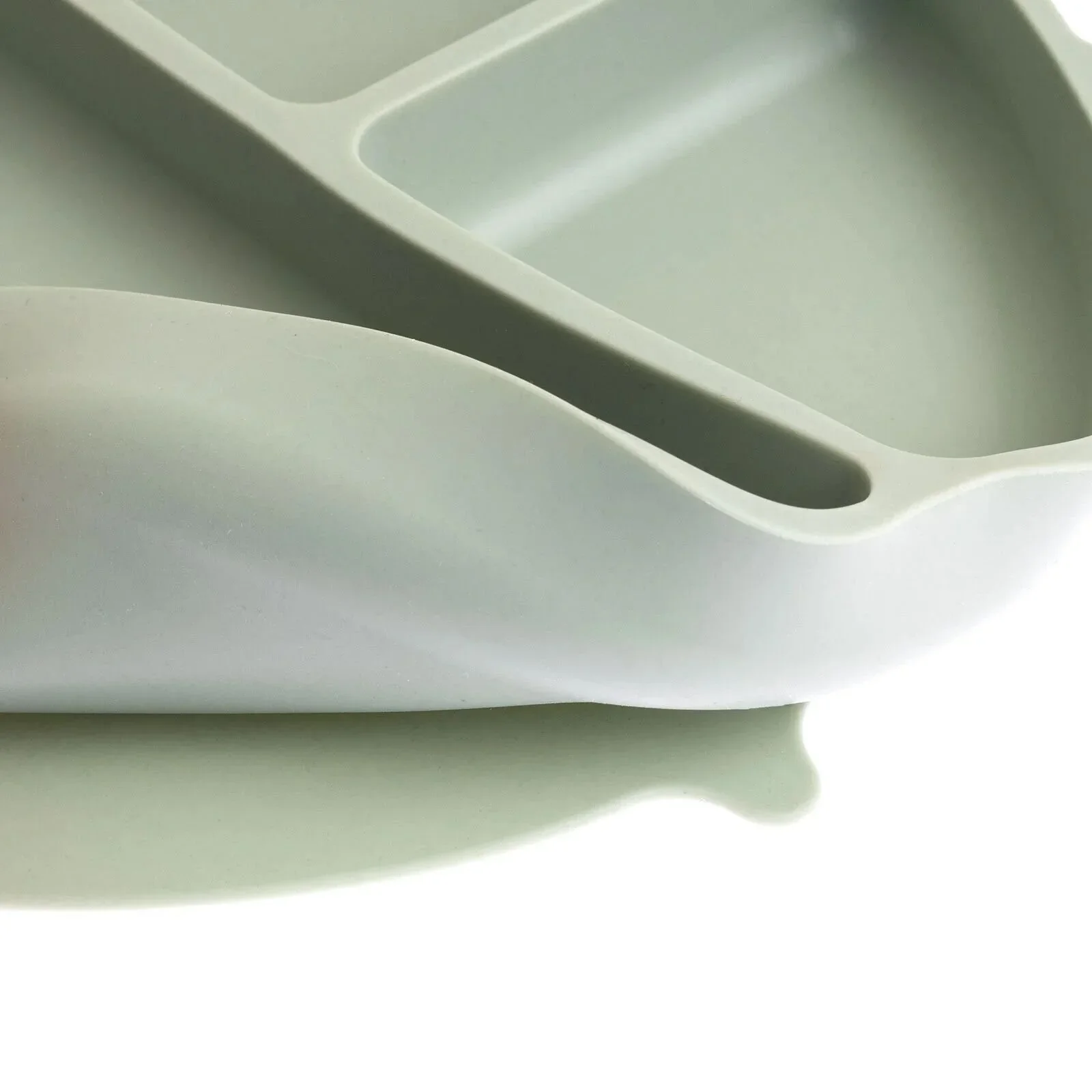 baby plus Silicone Suction Plate - Green - Image 5