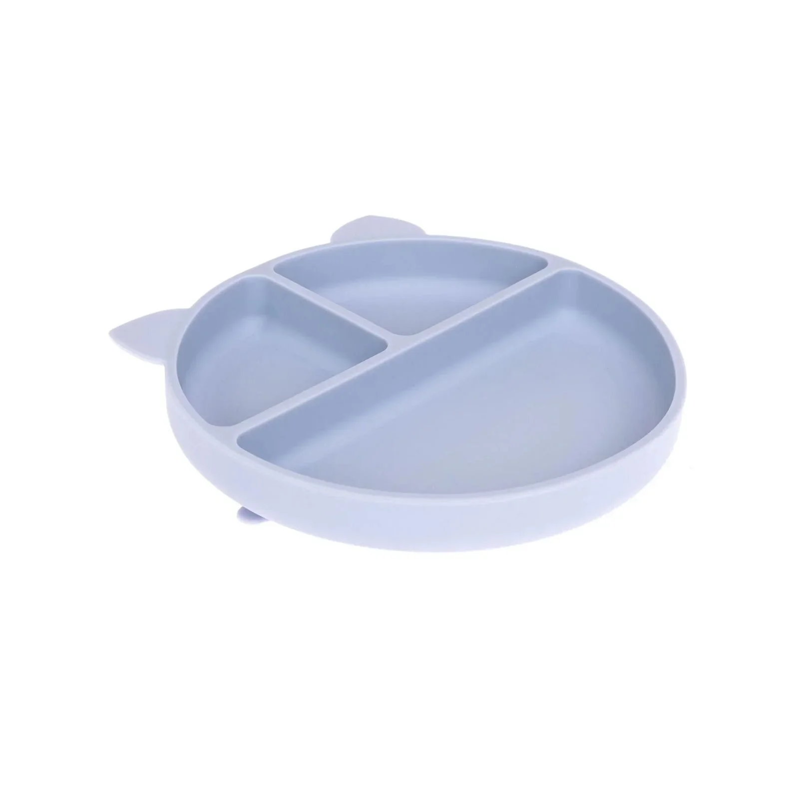 baby plus Silicone Suction Plate - Powder Blue - Image 3