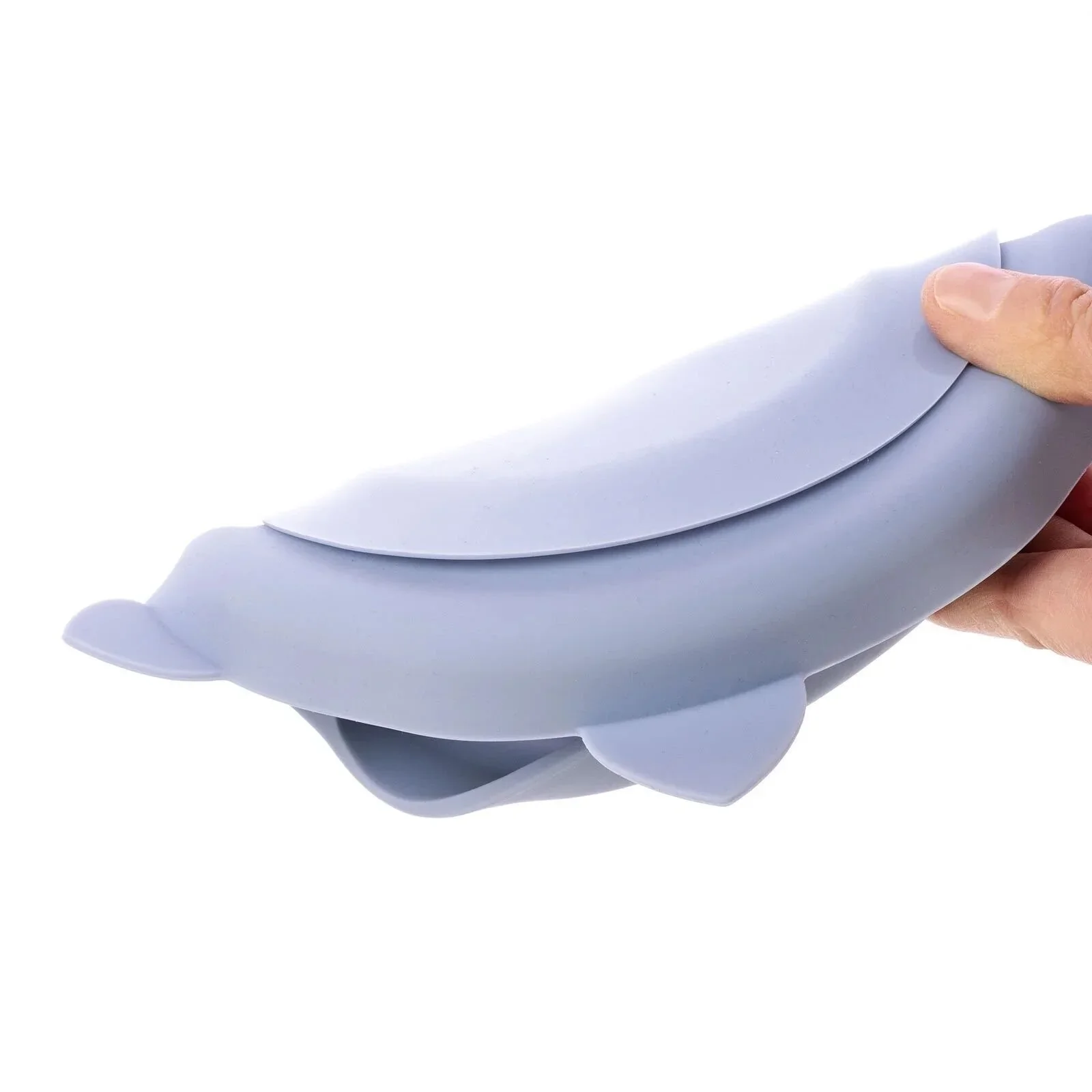 baby plus Silicone Suction Plate - Powder Blue - Image 5