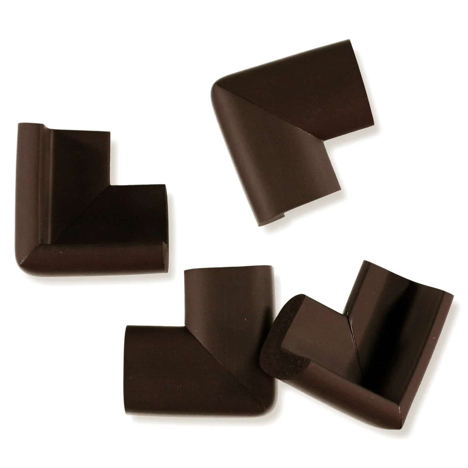 baby plus Soft Corner Protector Pack of 4 - Brown - Image 3