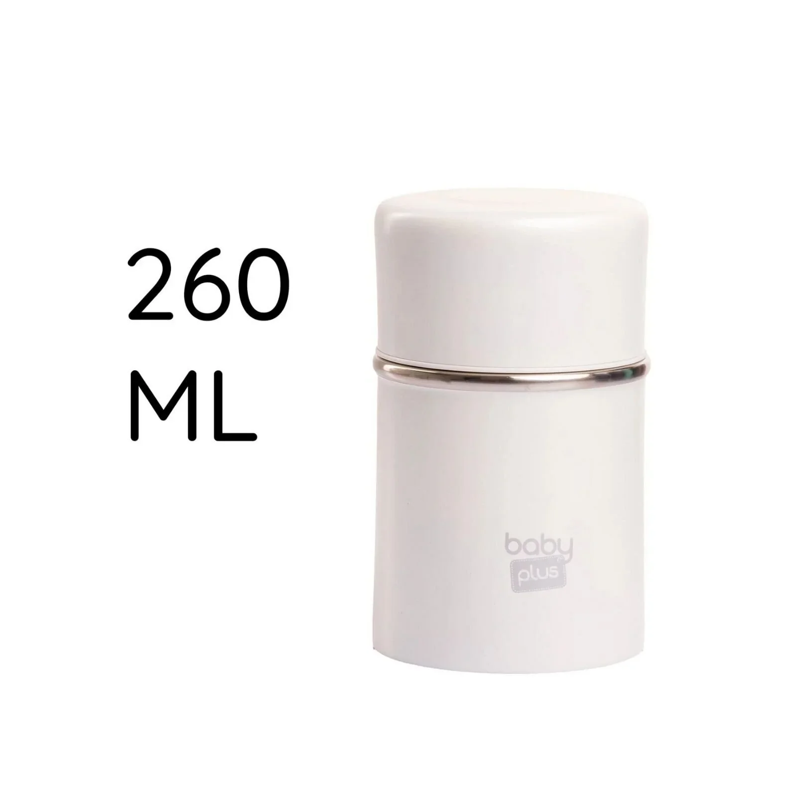 baby plus Stainless Steel Baby Food Storage Thermos 260ml - Image 4