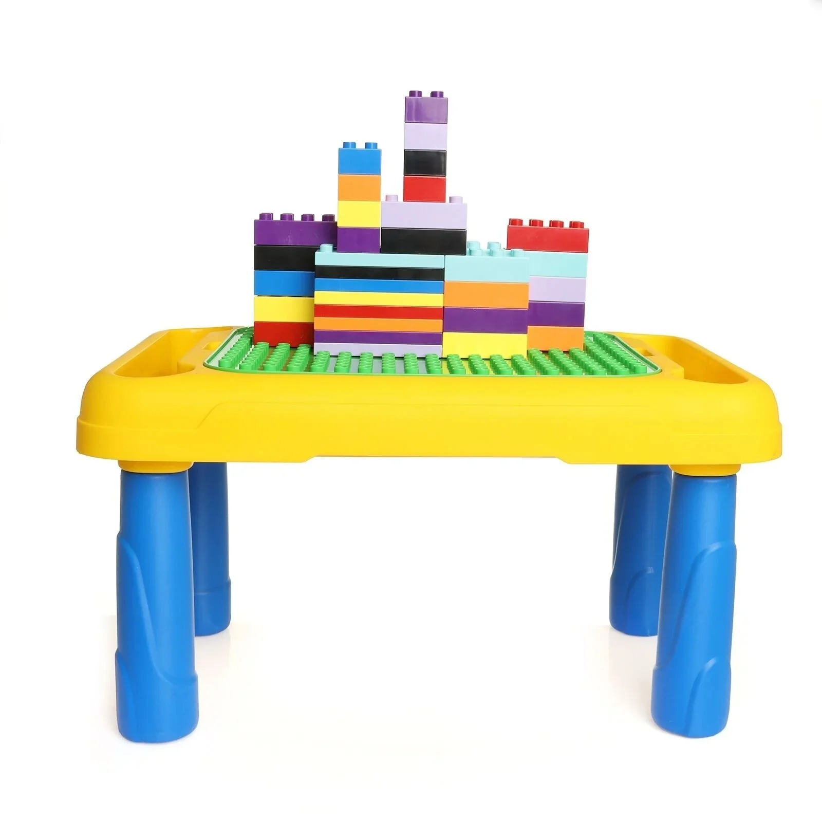 baby toys Activity Table with Building Blocks - Image 2