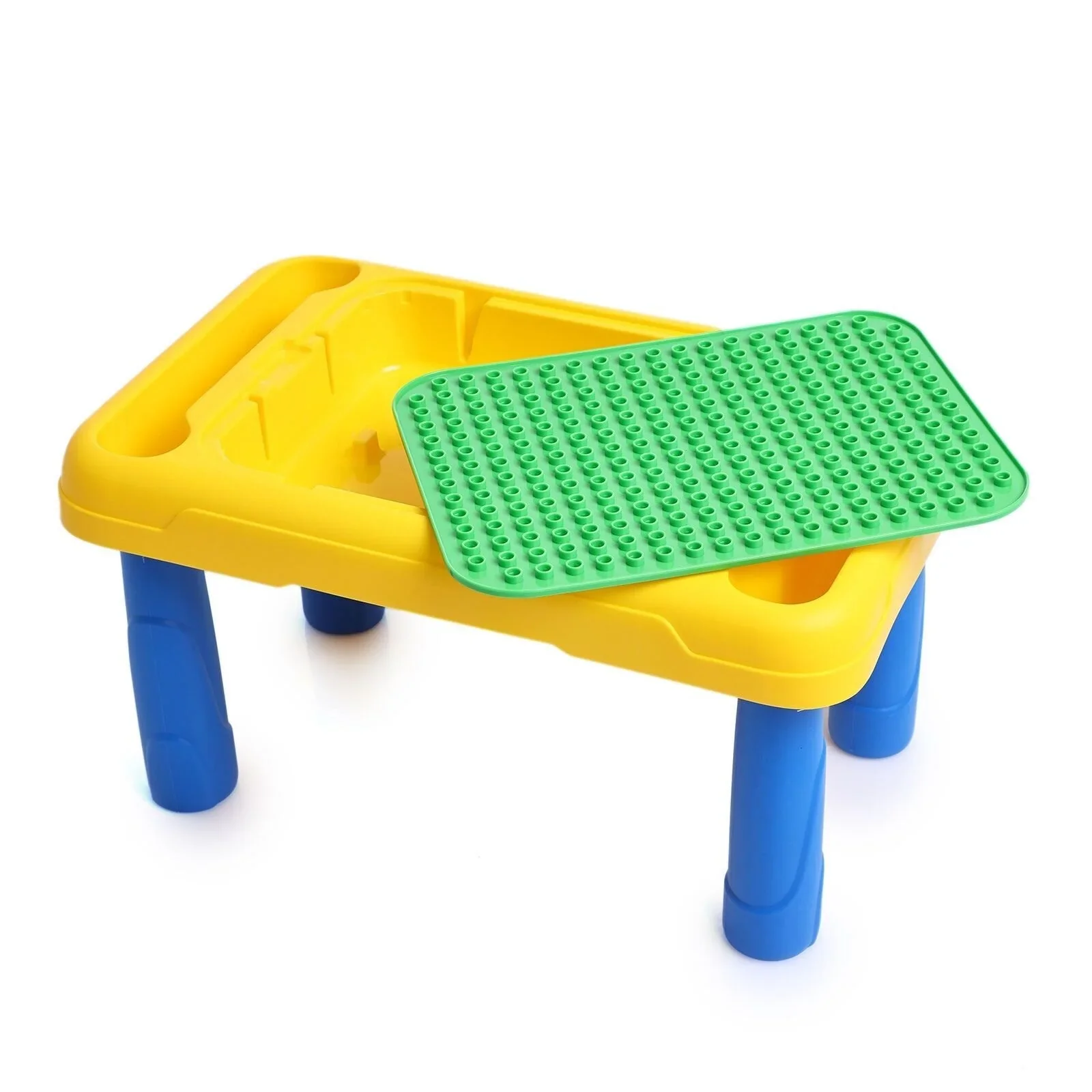 baby toys Activity Table with Building Blocks - Image 3