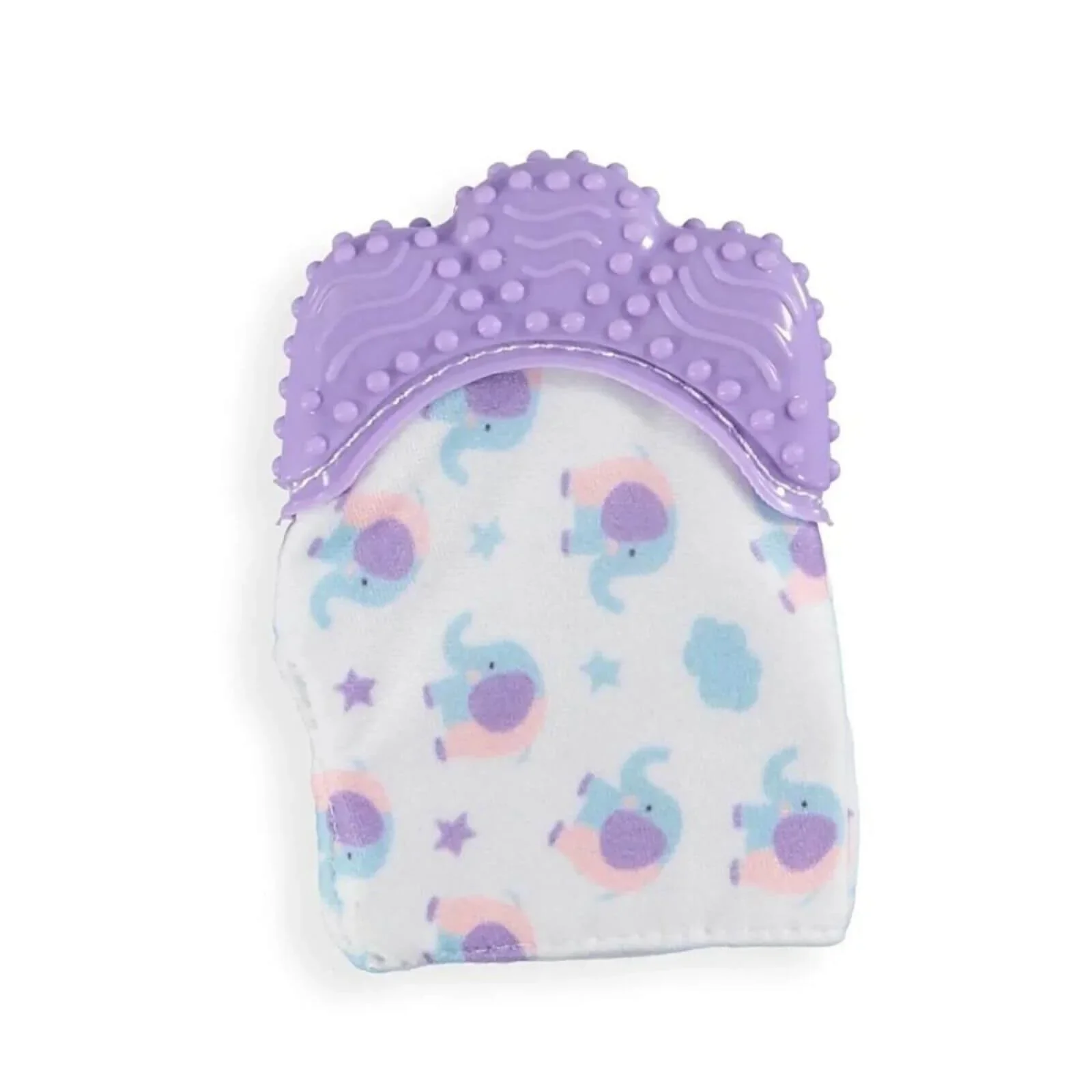 baby toys Baby Teething Mittens Purple - Image 2