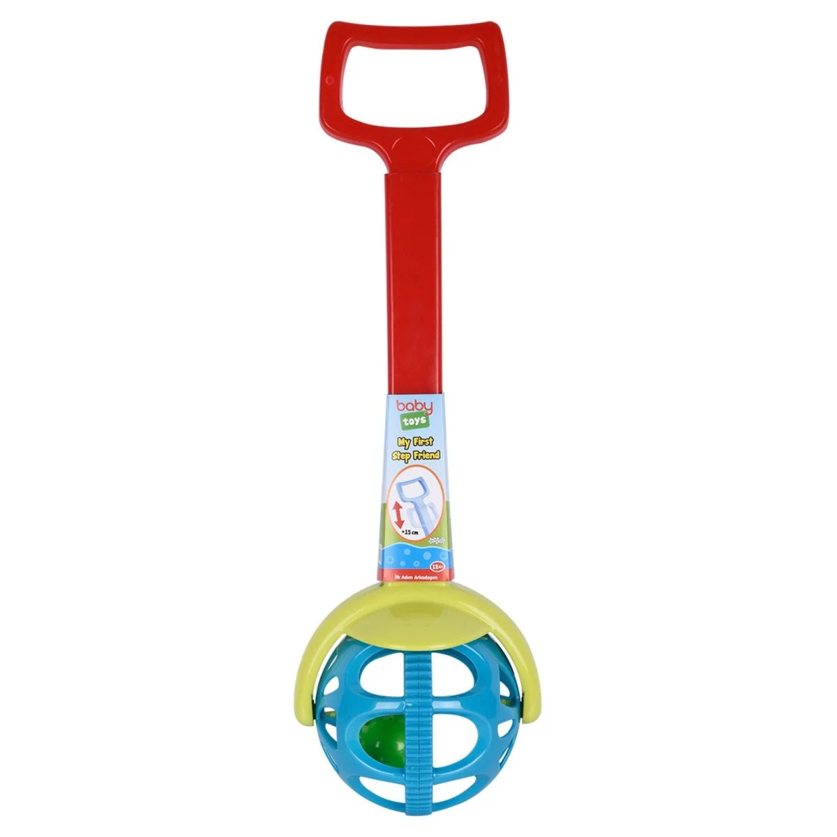 baby toys Push Along Toy with Rattle - Image 2