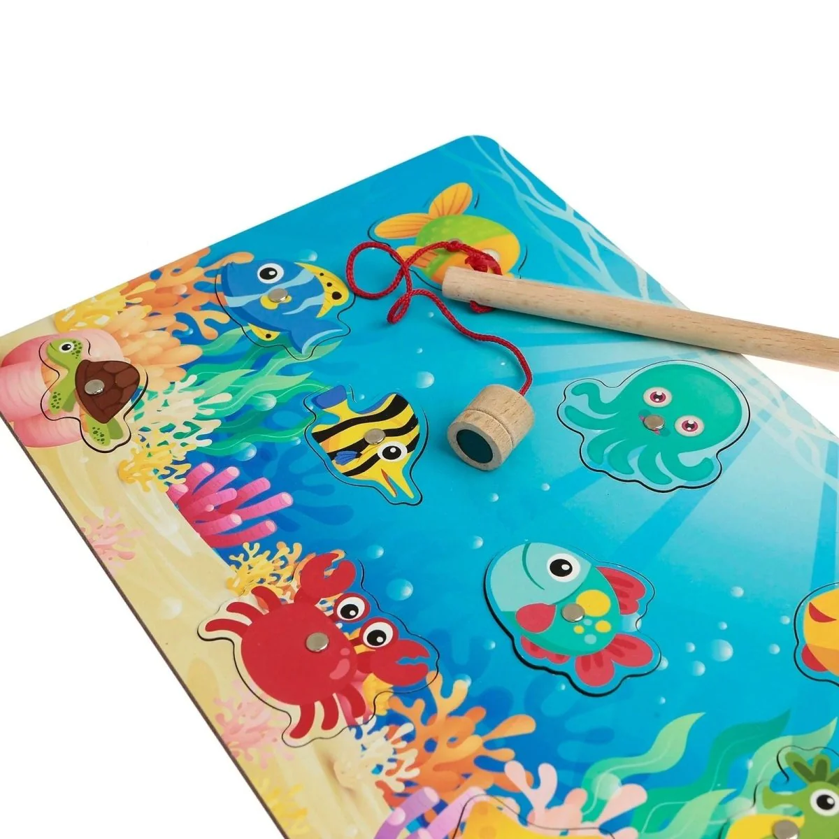 baby toys Wooden Fishing Game - Image 3