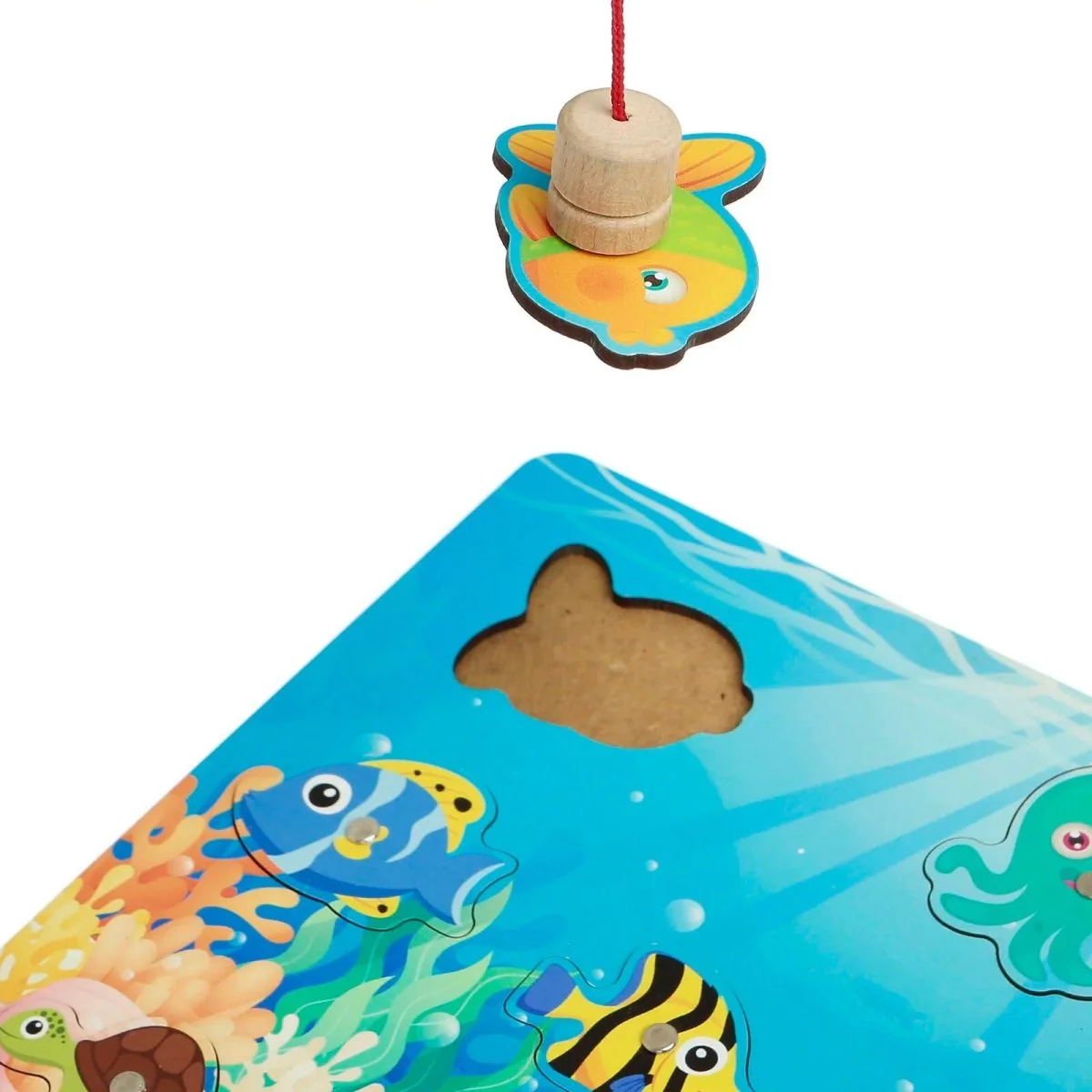 baby toys Wooden Fishing Game - Image 6