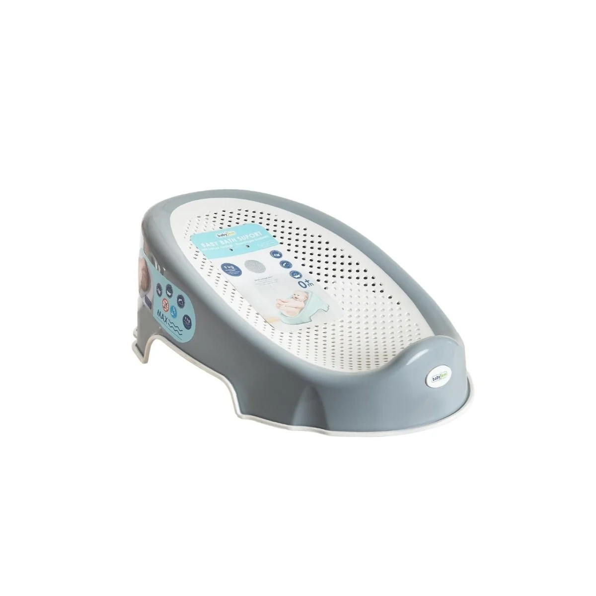 Babyjem Soft Bath Support - Grey - Image 2