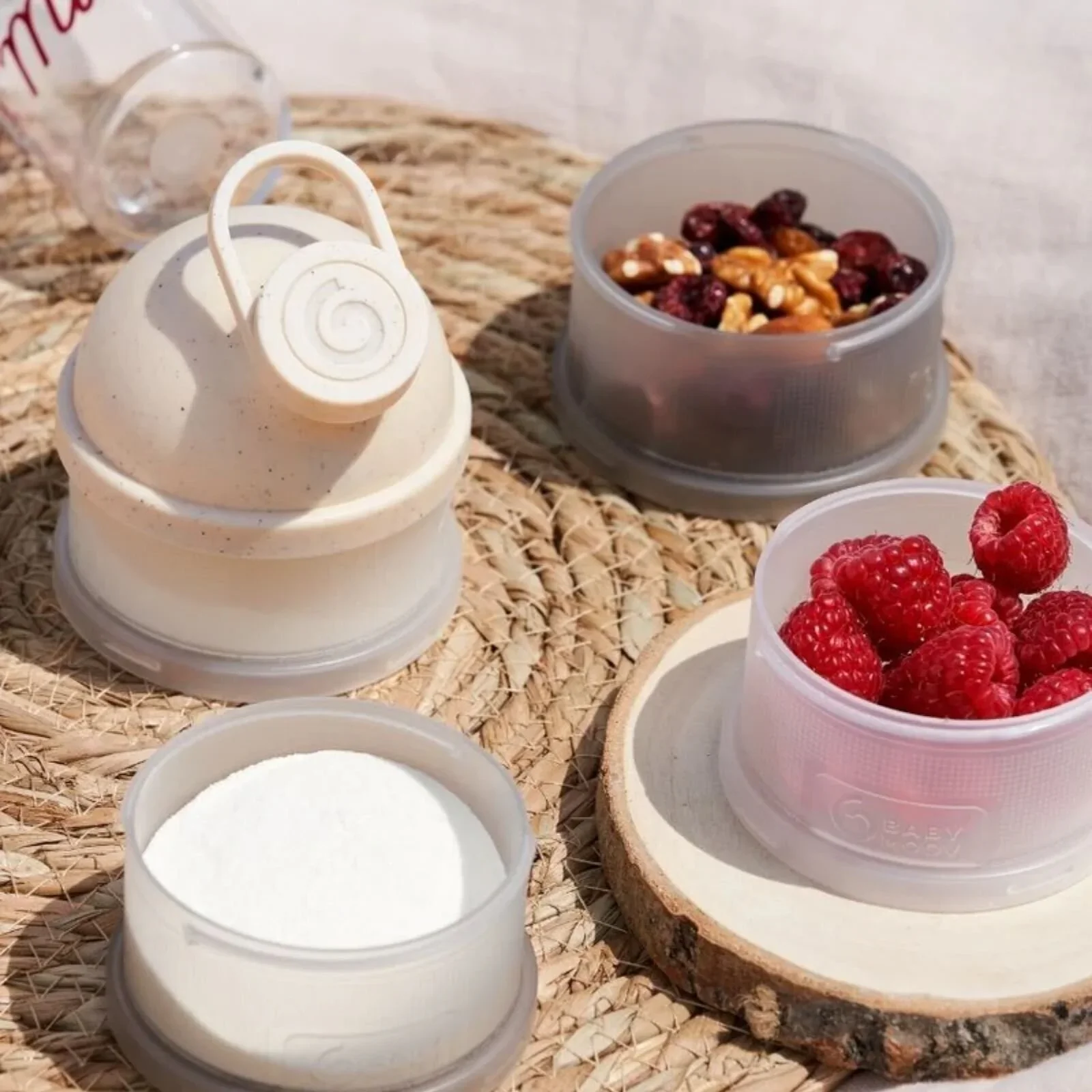 Babymoov Babydose Powdered Milk Dispenser - Mineral - Image 3