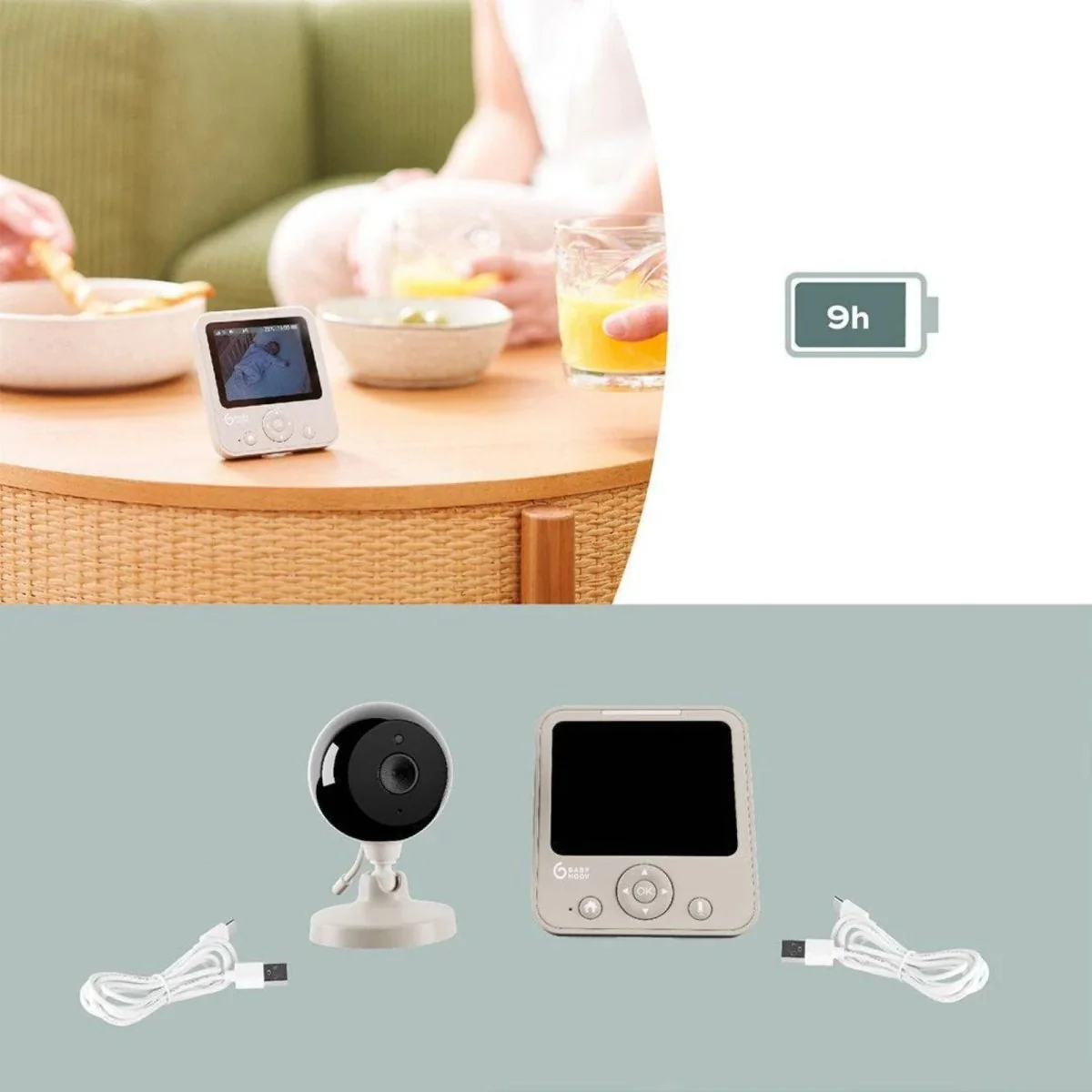 Babymoov Yoo Start Baby Video Monitor - Image 4
