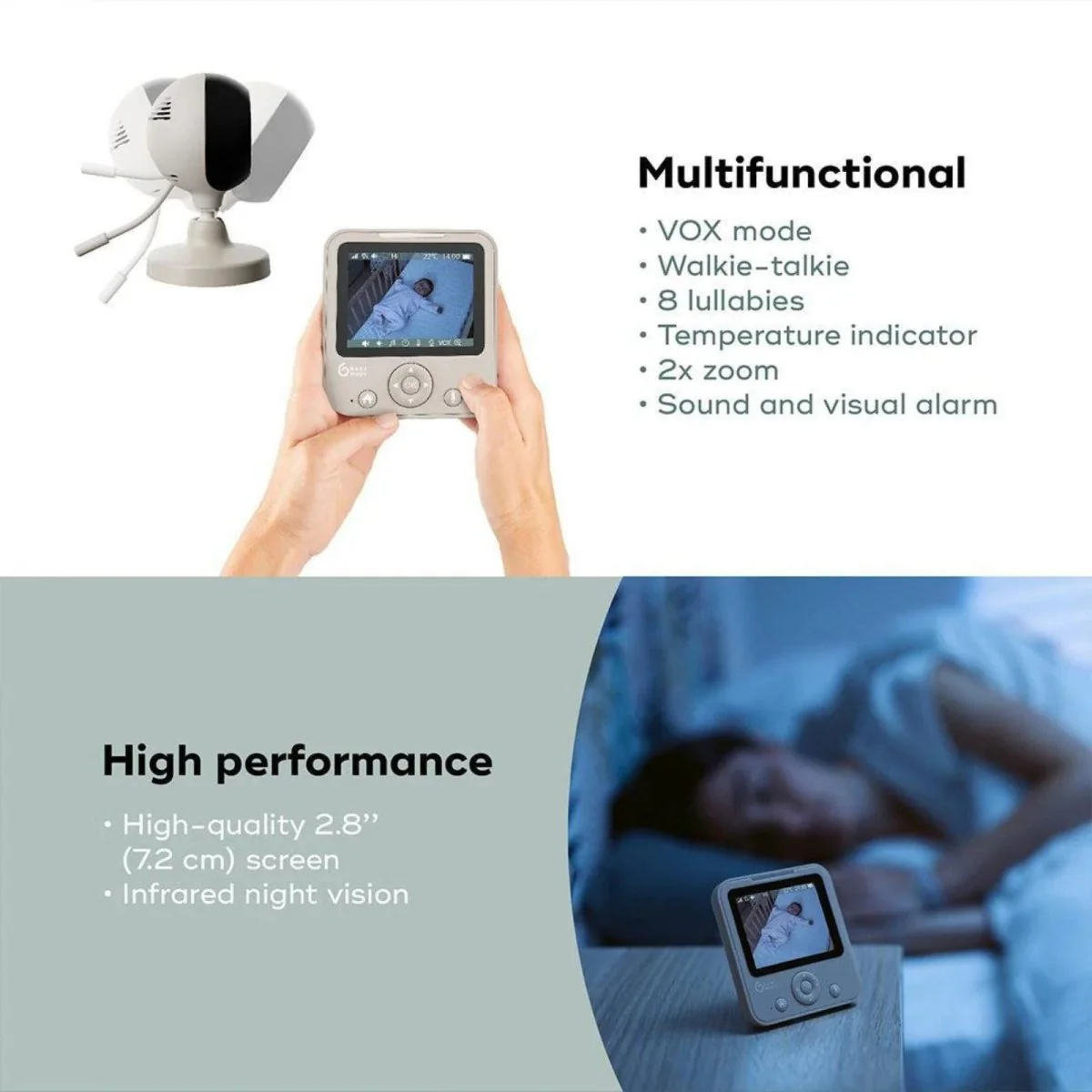 Babymoov Yoo Start Baby Video Monitor - Image 5