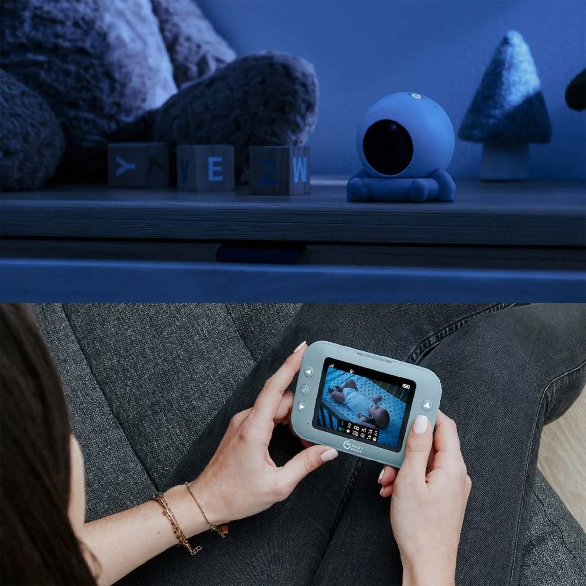 Babymoov Babyphone Yoo Roll Video Baby Monitor - Image 11