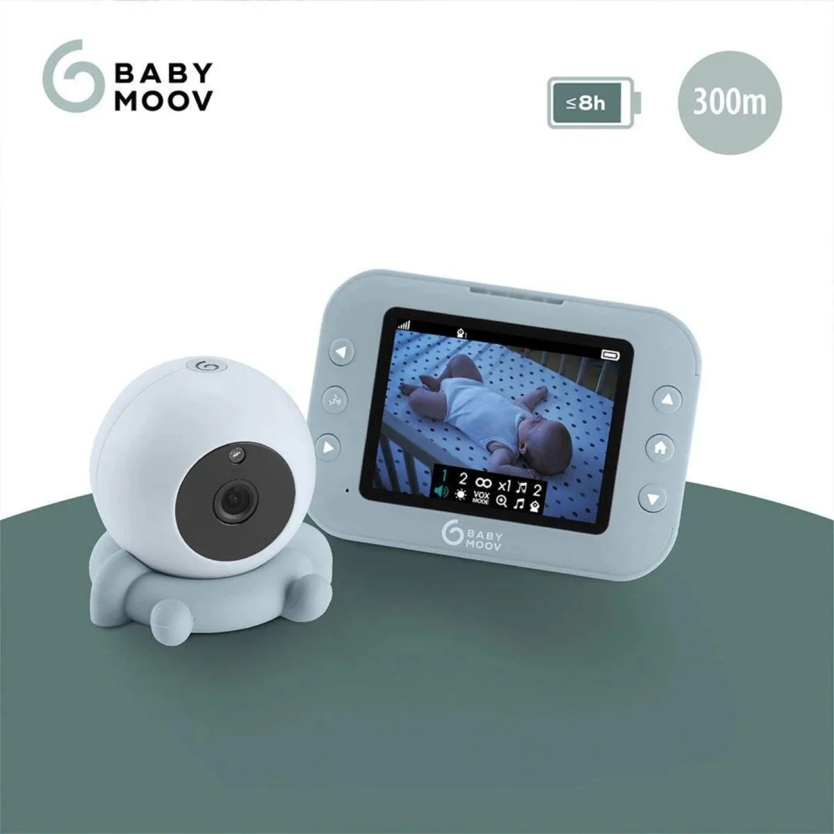 Babymoov Babyphone Yoo Roll Video Baby Monitor - Image 3