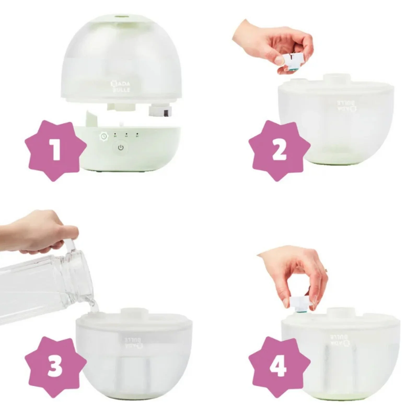 Badabulle Bubble Humidifier Nightlight - Image 3