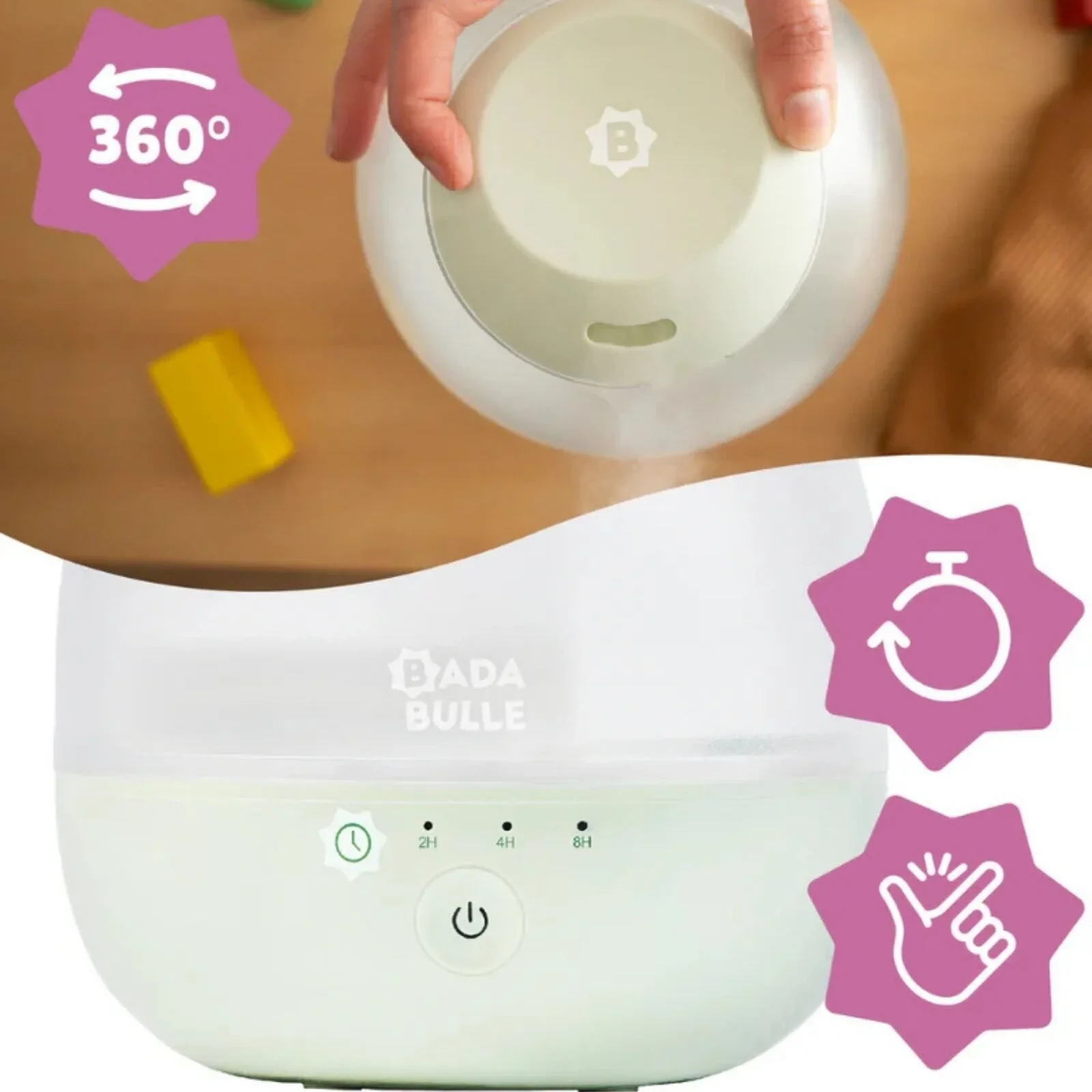 Badabulle Bubble Humidifier Nightlight - Image 5