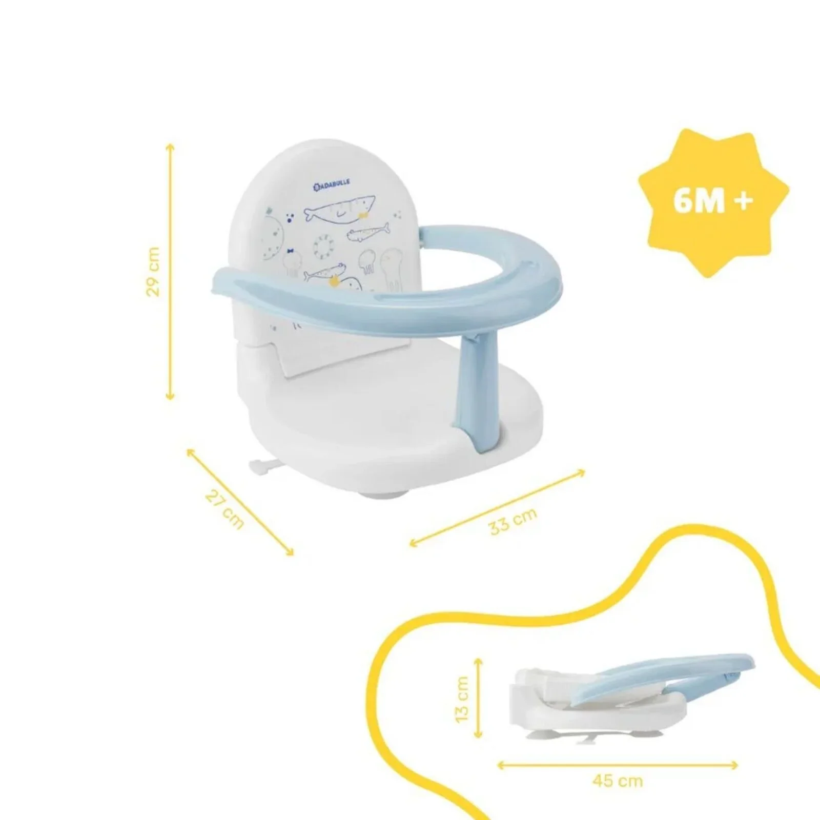 Babymoov Badabulle Foldable Bath Seat - Image 4