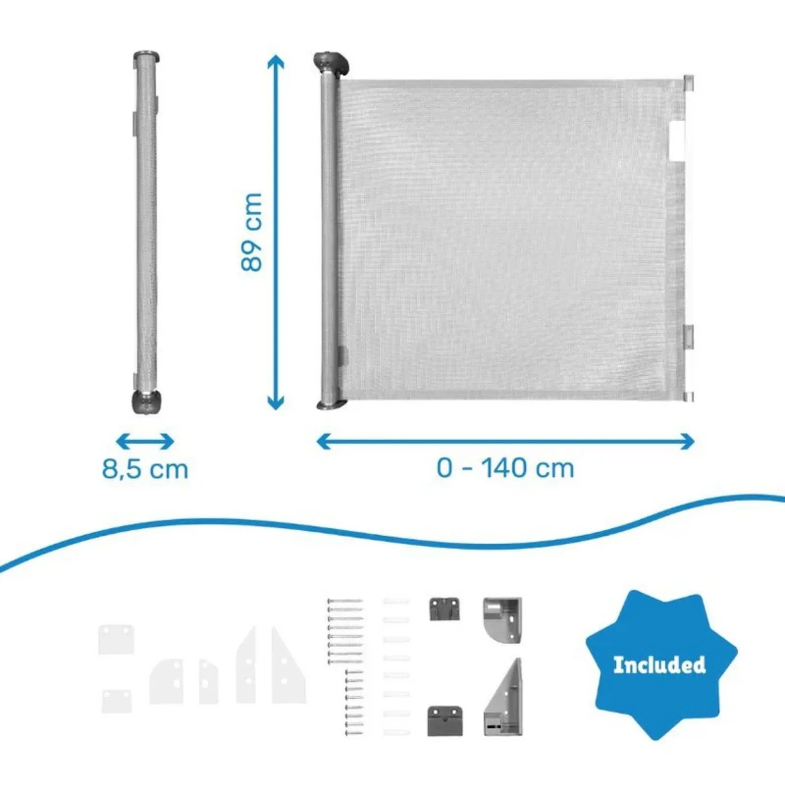 Badabulle Retractable Safety Gate - Image 4