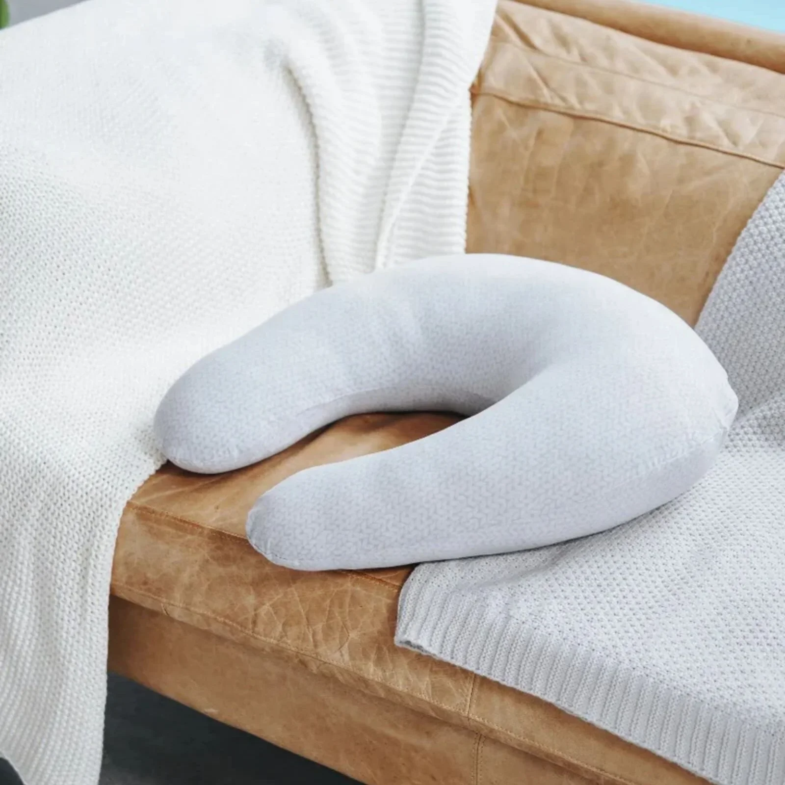 Babymoov Feeding Pillow - Mineral Grey - Image 2