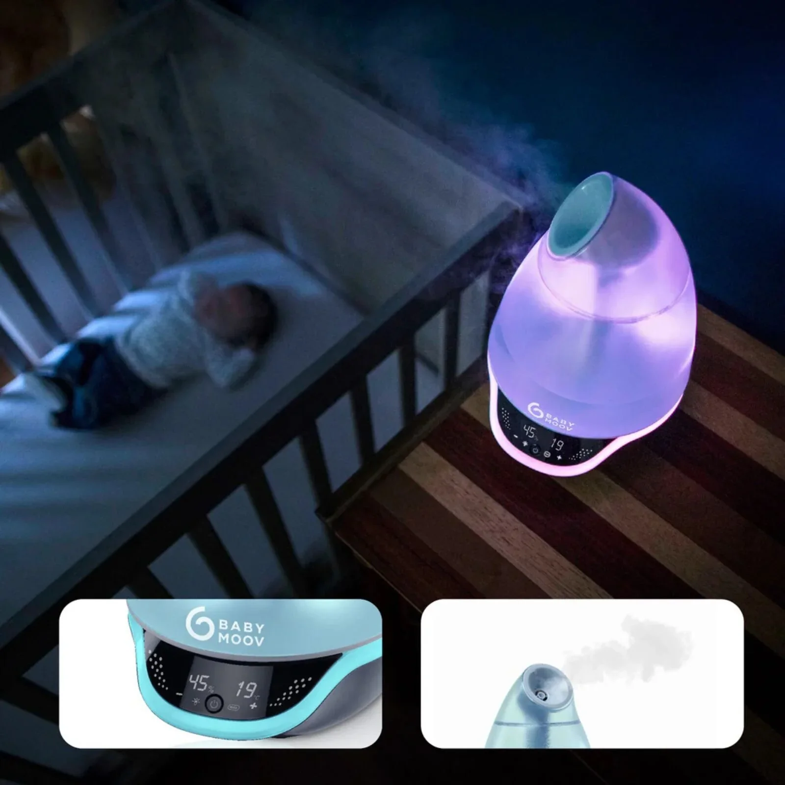 Babymoov Hygro Plus 3-in-1 Baby Humidifier - Image 7