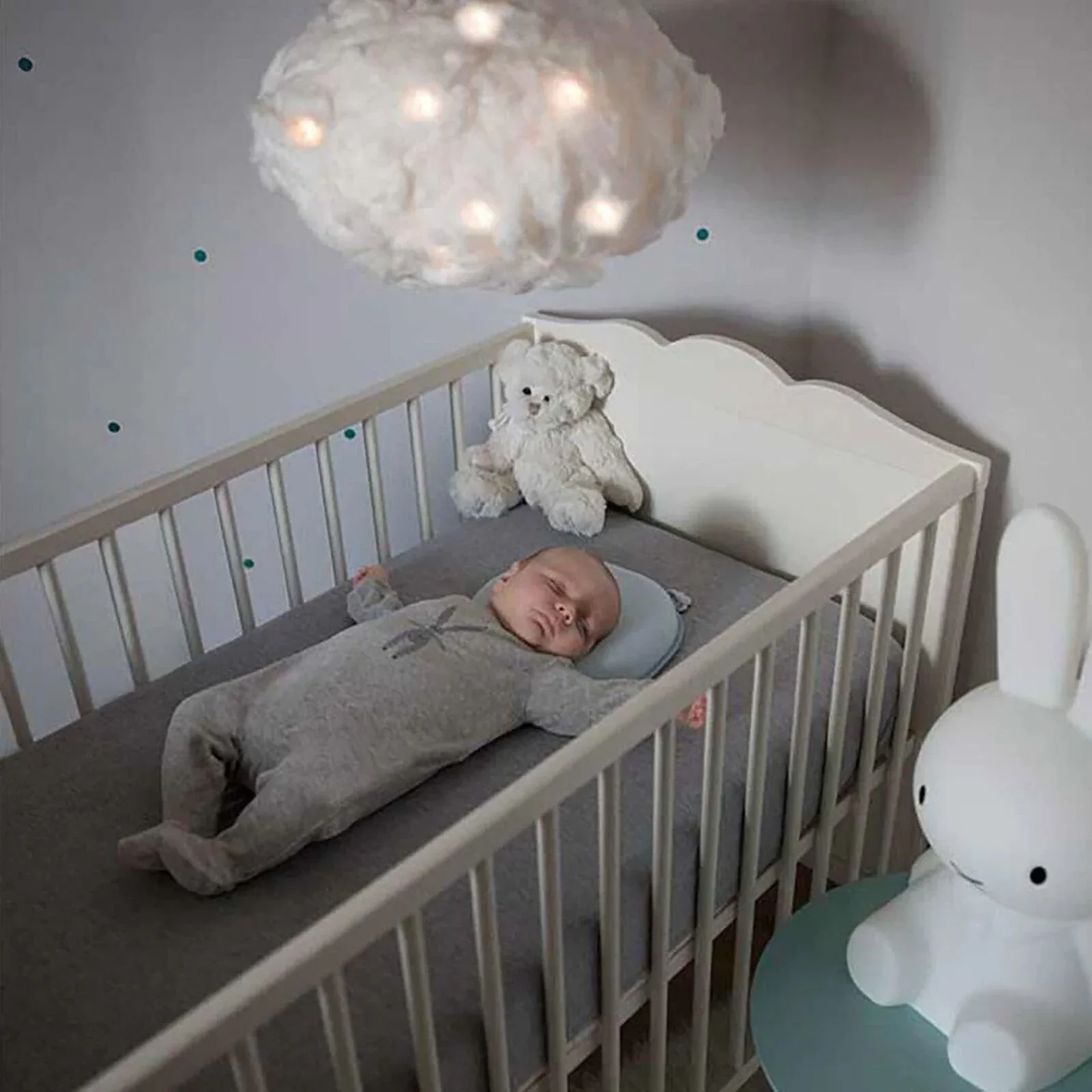 Babymoov Lovenest Origininal Organic Coton Head Pillow - Mosaic - Image 7