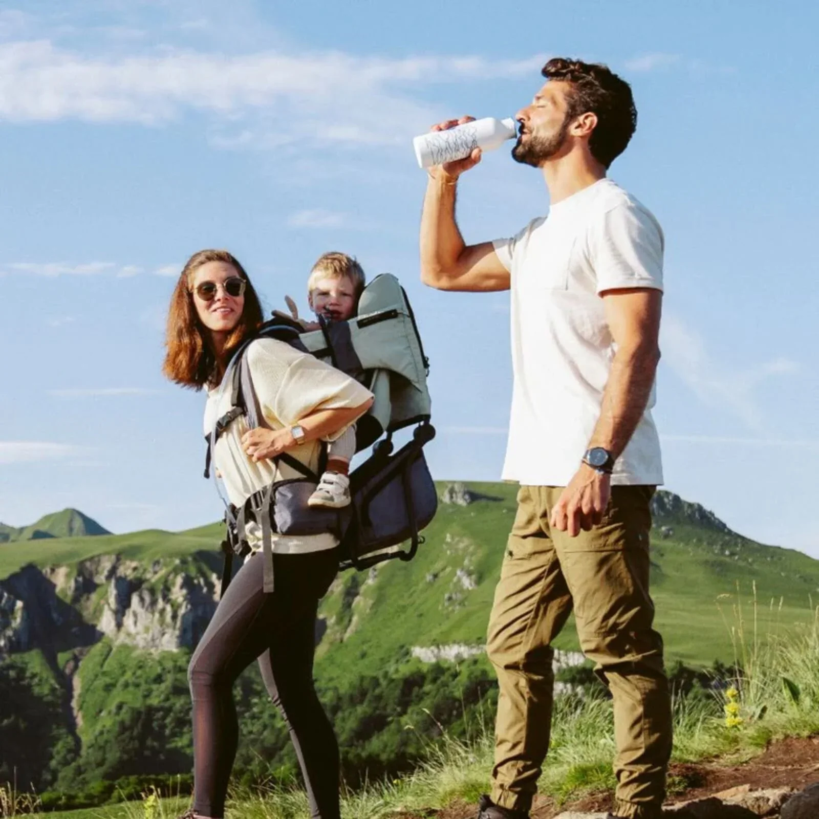 Babymoov Moov & Hike Baby Carrier - Sage Green - Image 8