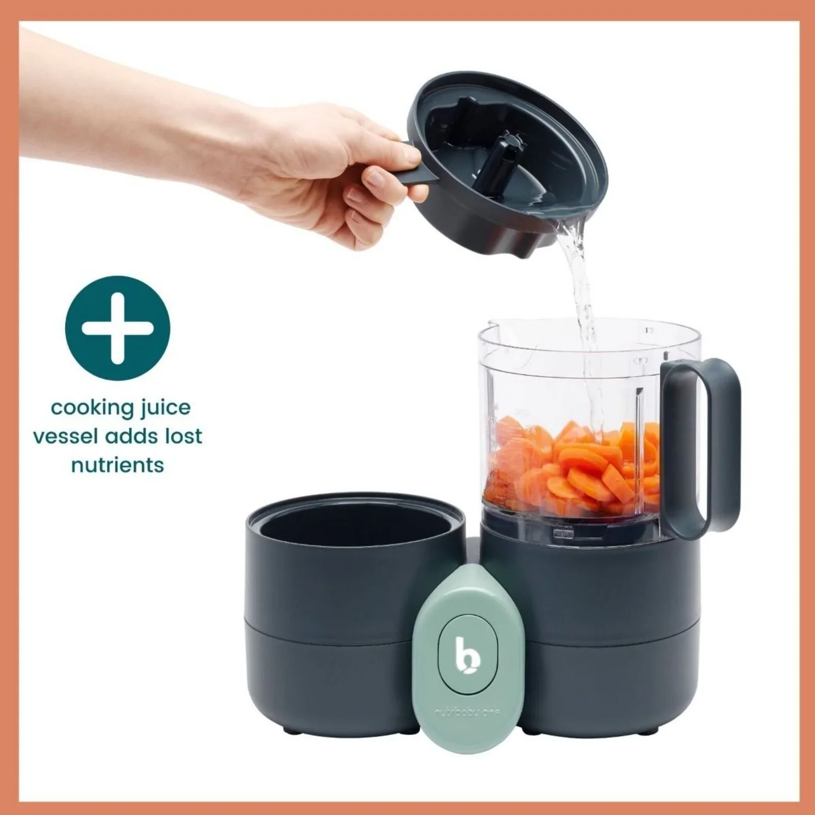 Babymoov Nutribaby One 4-in-1 Food Prep Machine - Image 5
