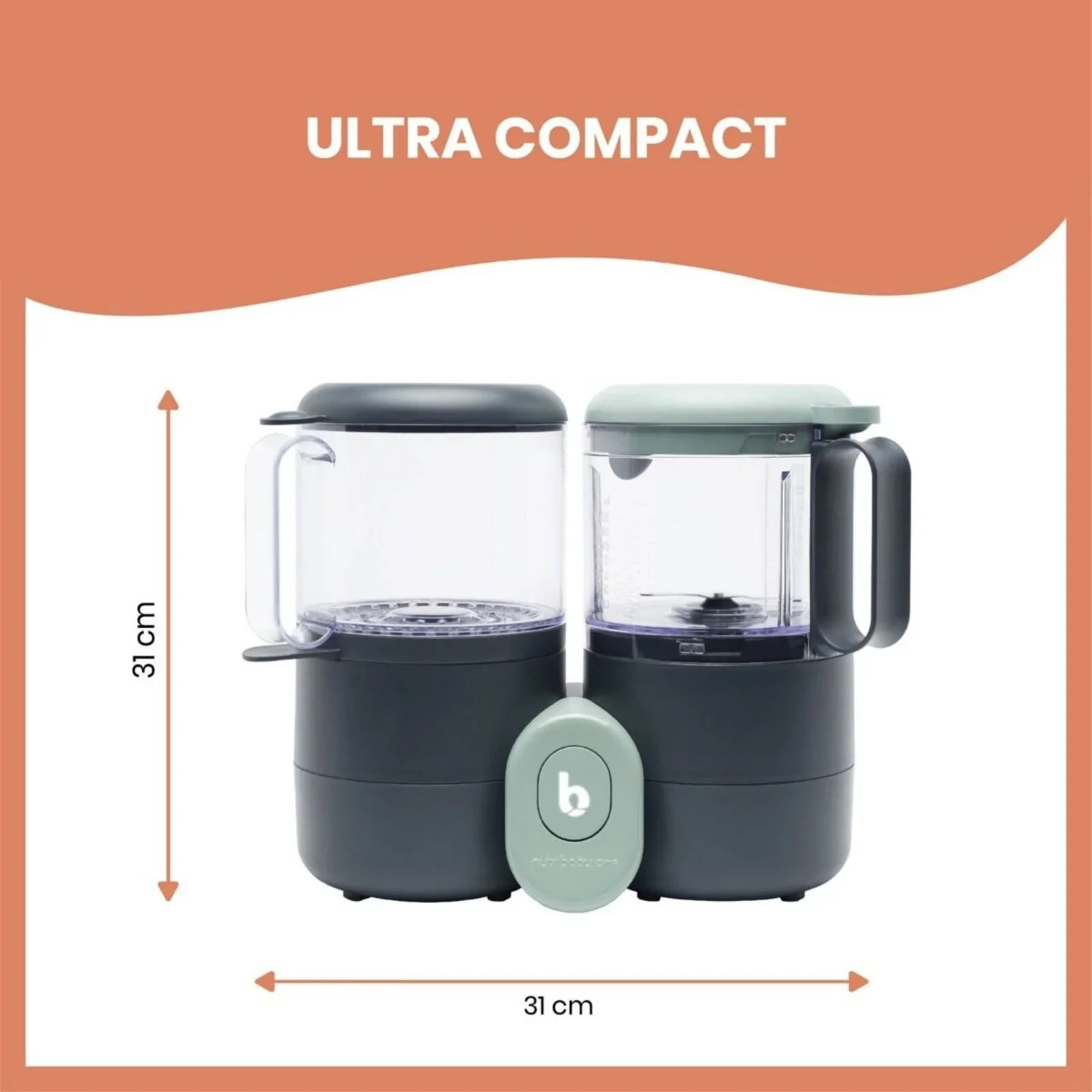 Babymoov Nutribaby One 4-in-1 Food Prep Machine - Image 7