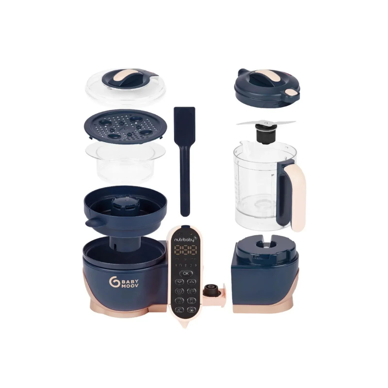 Babymoov Nutribaby Plus XL 5-in-1 Food Prep Machine - Image 11