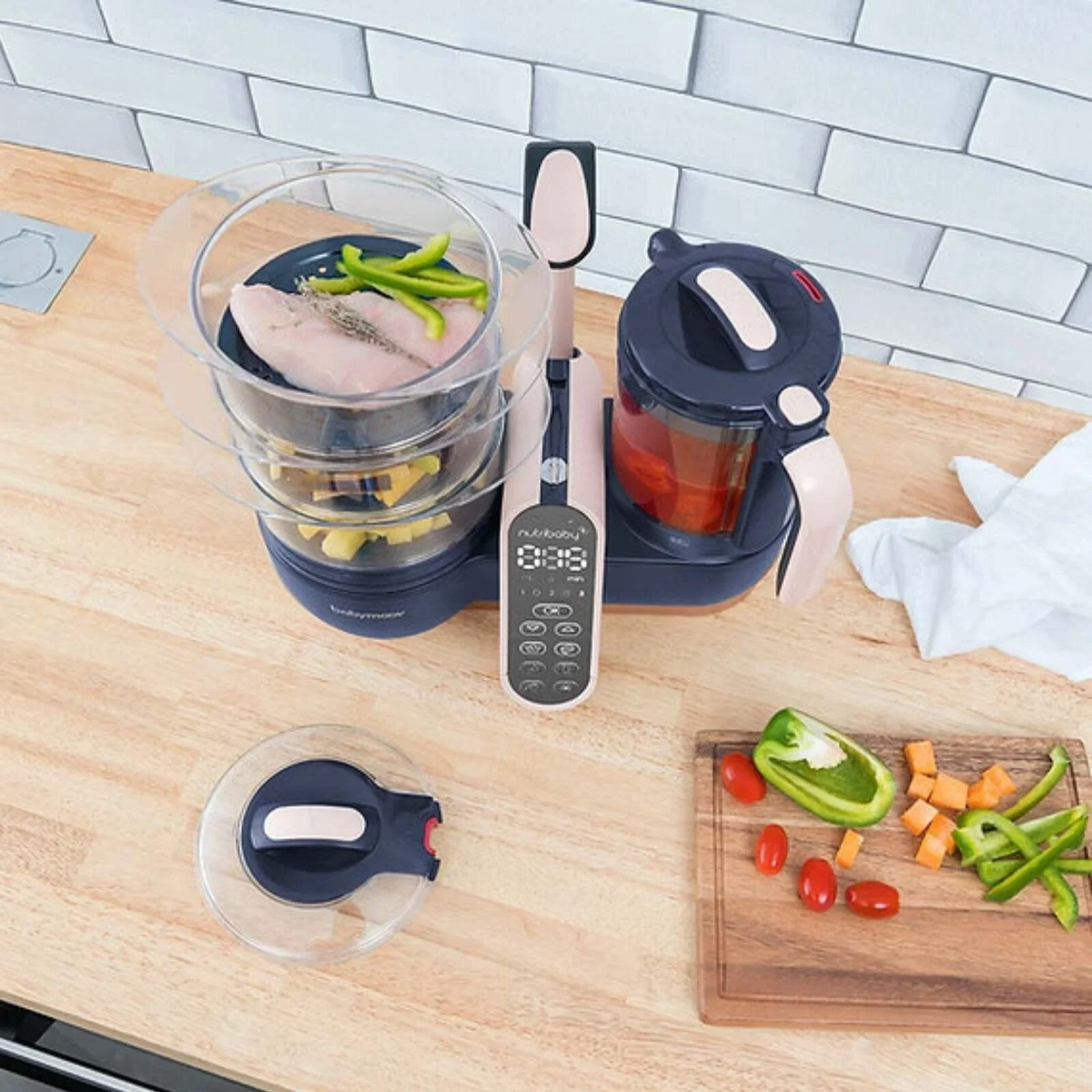 Babymoov Nutribaby Plus XL 5-in-1 Food Prep Machine - Image 13